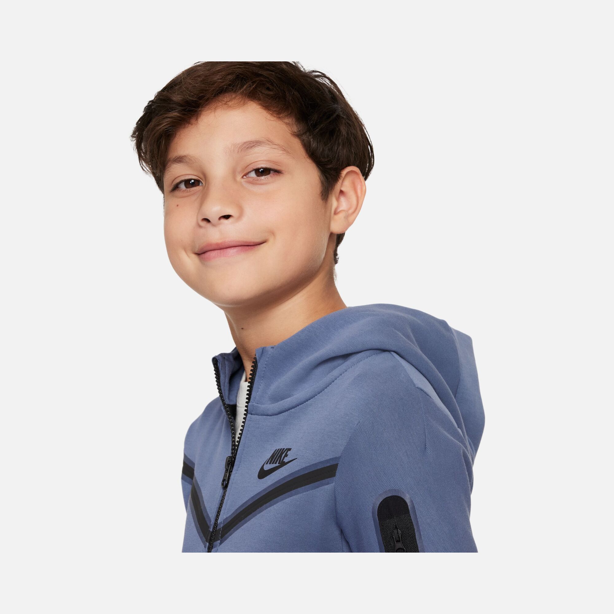 Nike Sportswear Tech Fleece Full-Zip Hoodie (Boys') Çocuk Sweatshirt