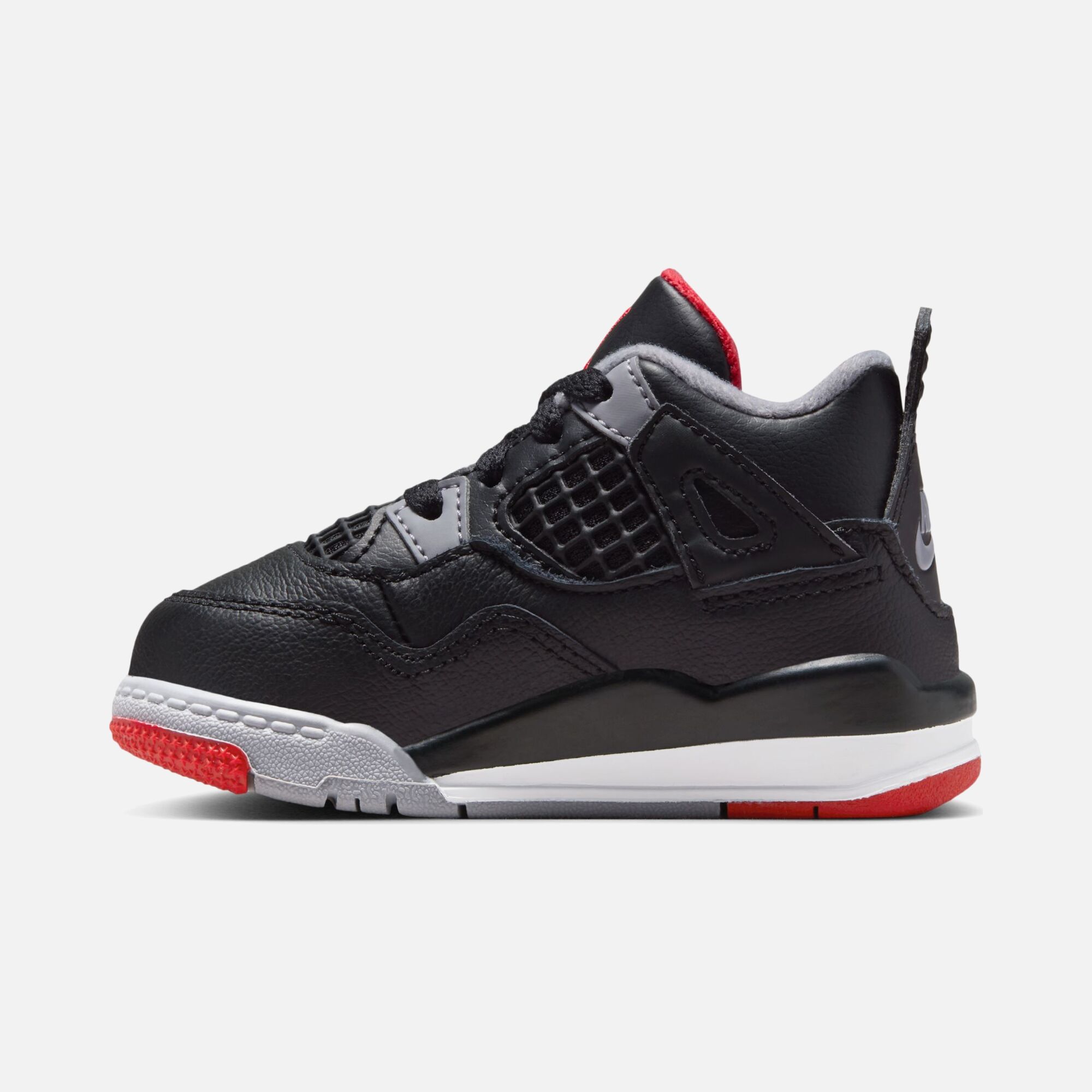 Nike Jordan 4 Retro Mid ''Bred Reimagined'' (TD) Bebek Spor Ayakkabı