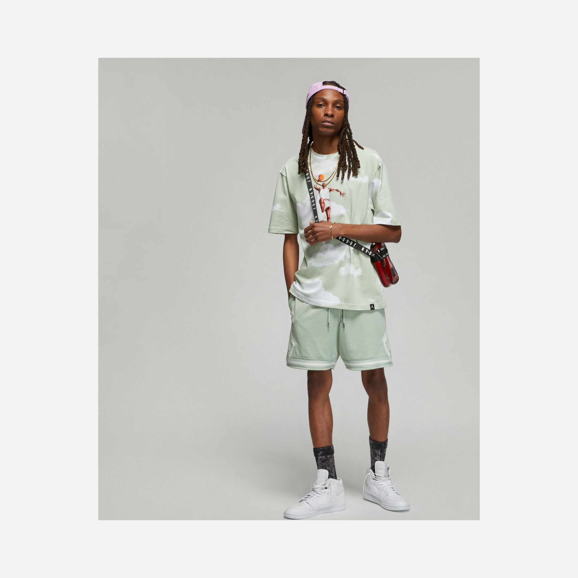 Nike Jordan Essentials Statement Diamond Mesh Basketbol Erkek Şort