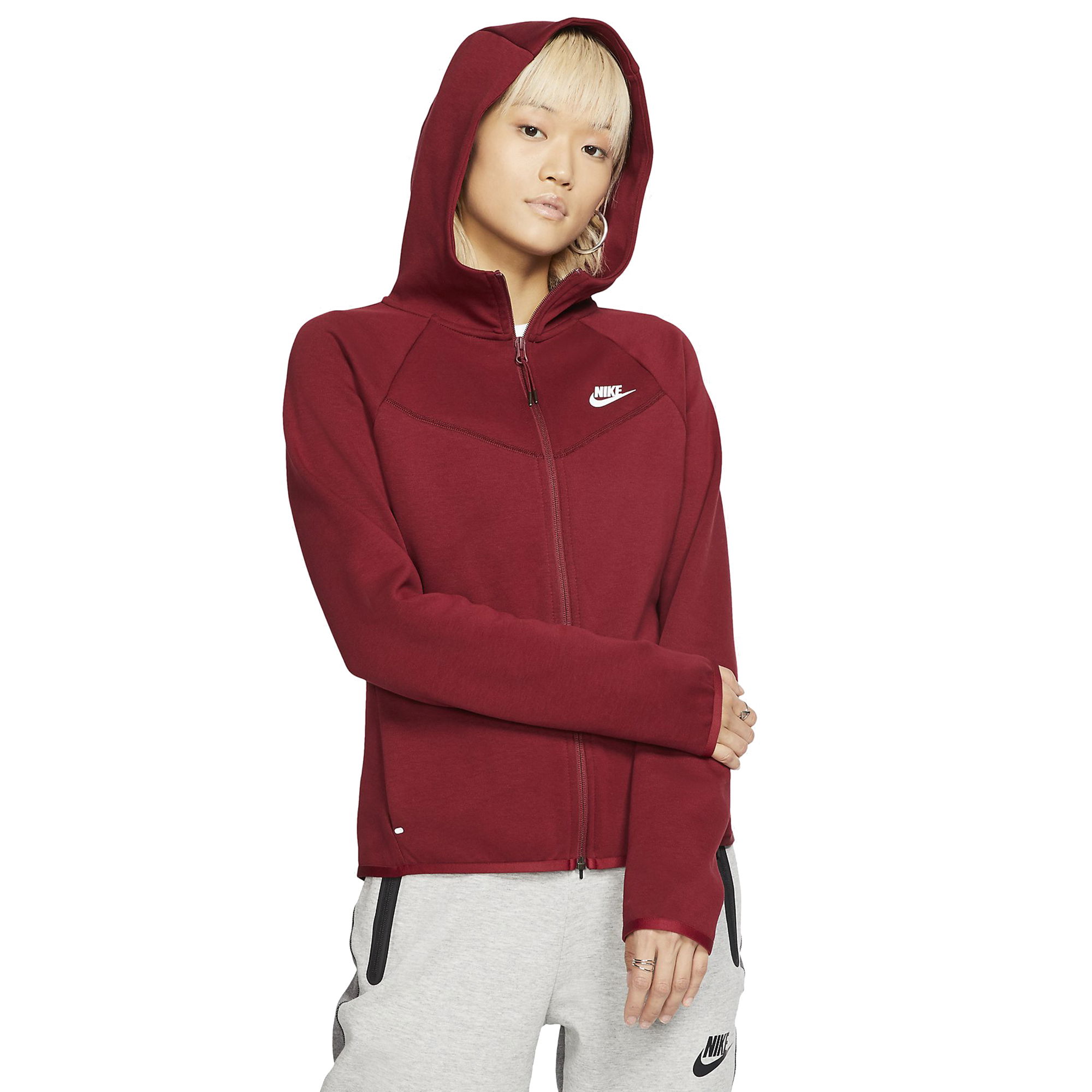 Nike Sportswear Windrunner Tech Fleece Full-Zip Hoodie Kapüşonlu Kadın Ceket