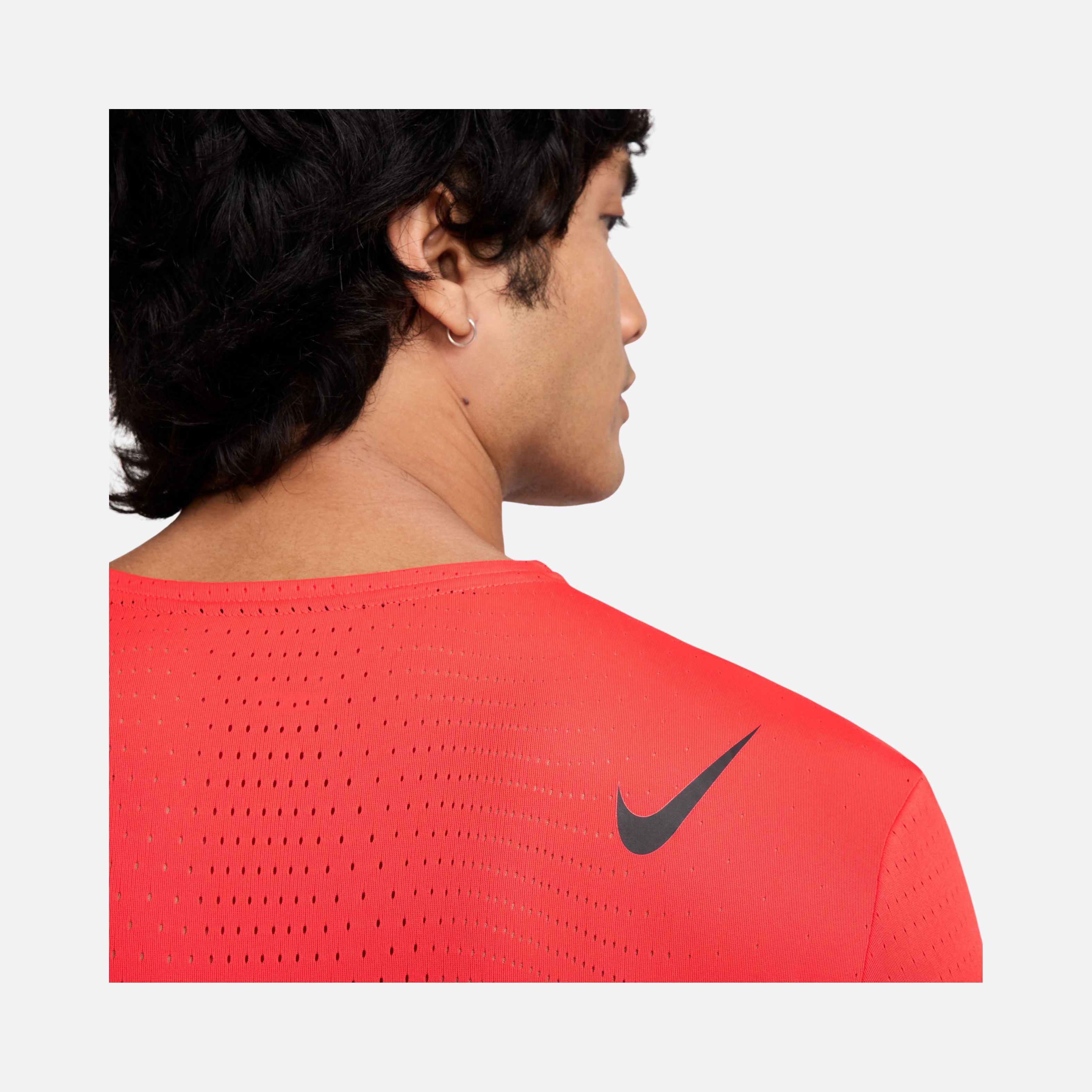Nike Dri-Fit ADV AeroSwift Running Short-Sleeve Erkek Tişört