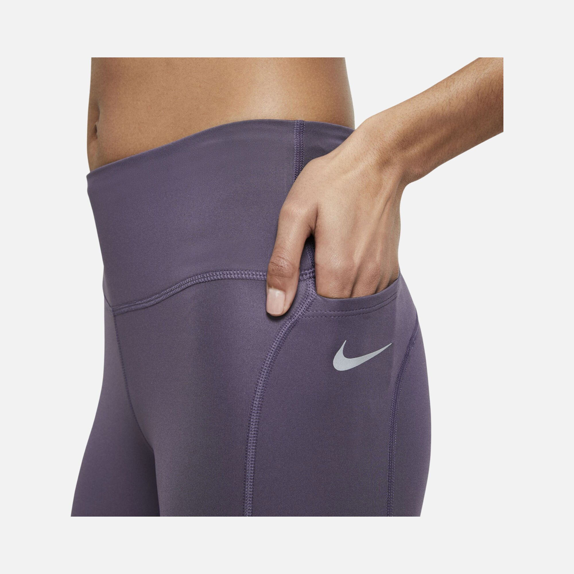 Nike Epic Fast Mid-Rise Running Kadın Tayt