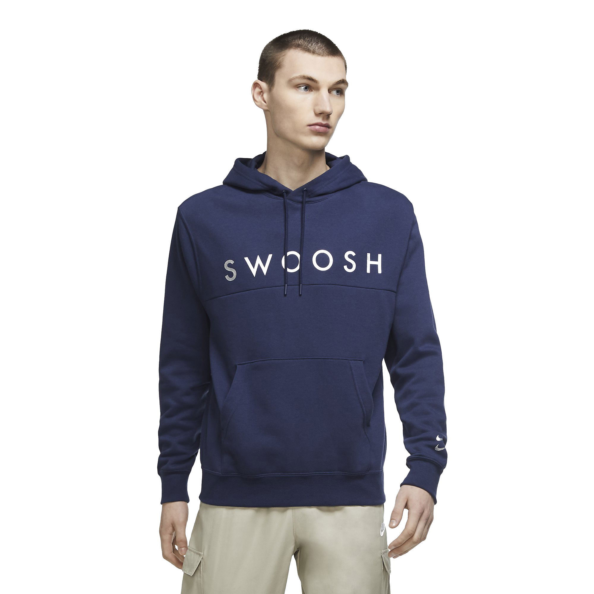 Nike Sportswear Swoosh Pullover Hoodie Erkek Sweatshirt