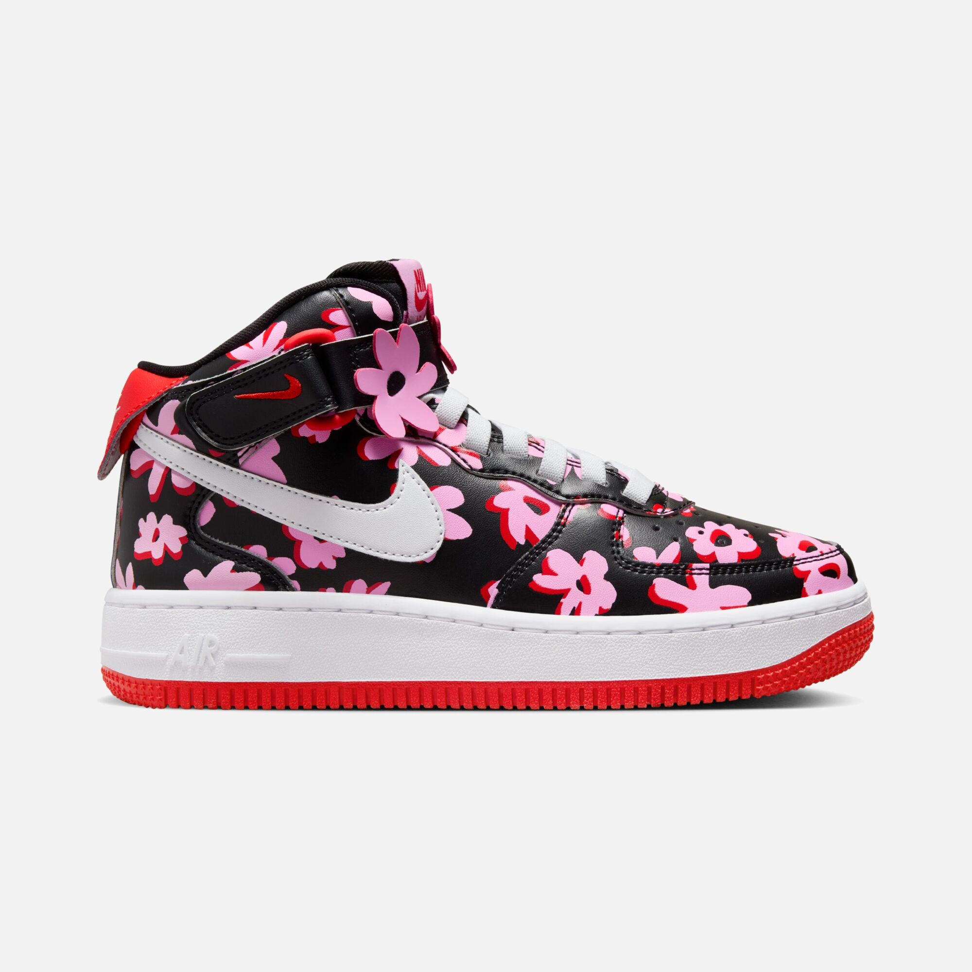 Nike Air Force 1 Mid EasyOn SE ''Flower Details'' (GS) Spor Ayakkabı