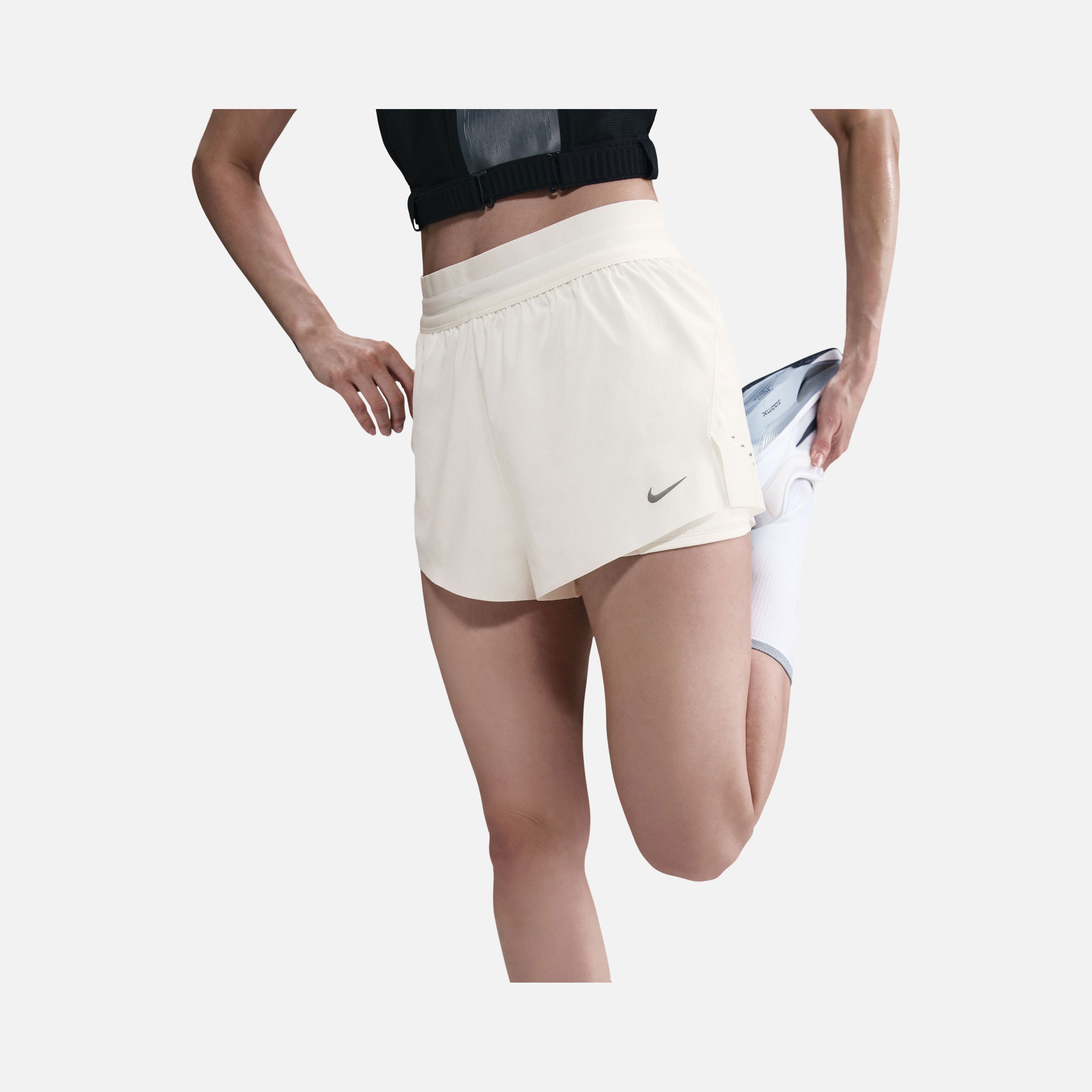 Nike Swift Dri-Fit High Waist 2-in-1 Running Kadın Şort