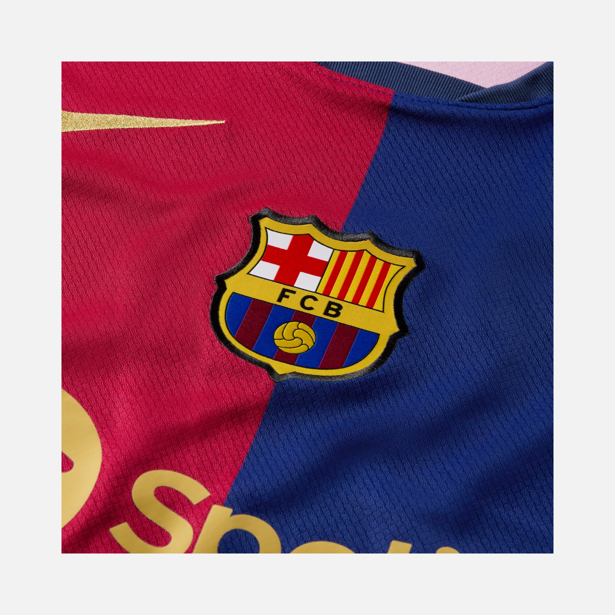 Nike F.C. Barcelona Dri-Fit Stadium İç Saha Erkek Forma