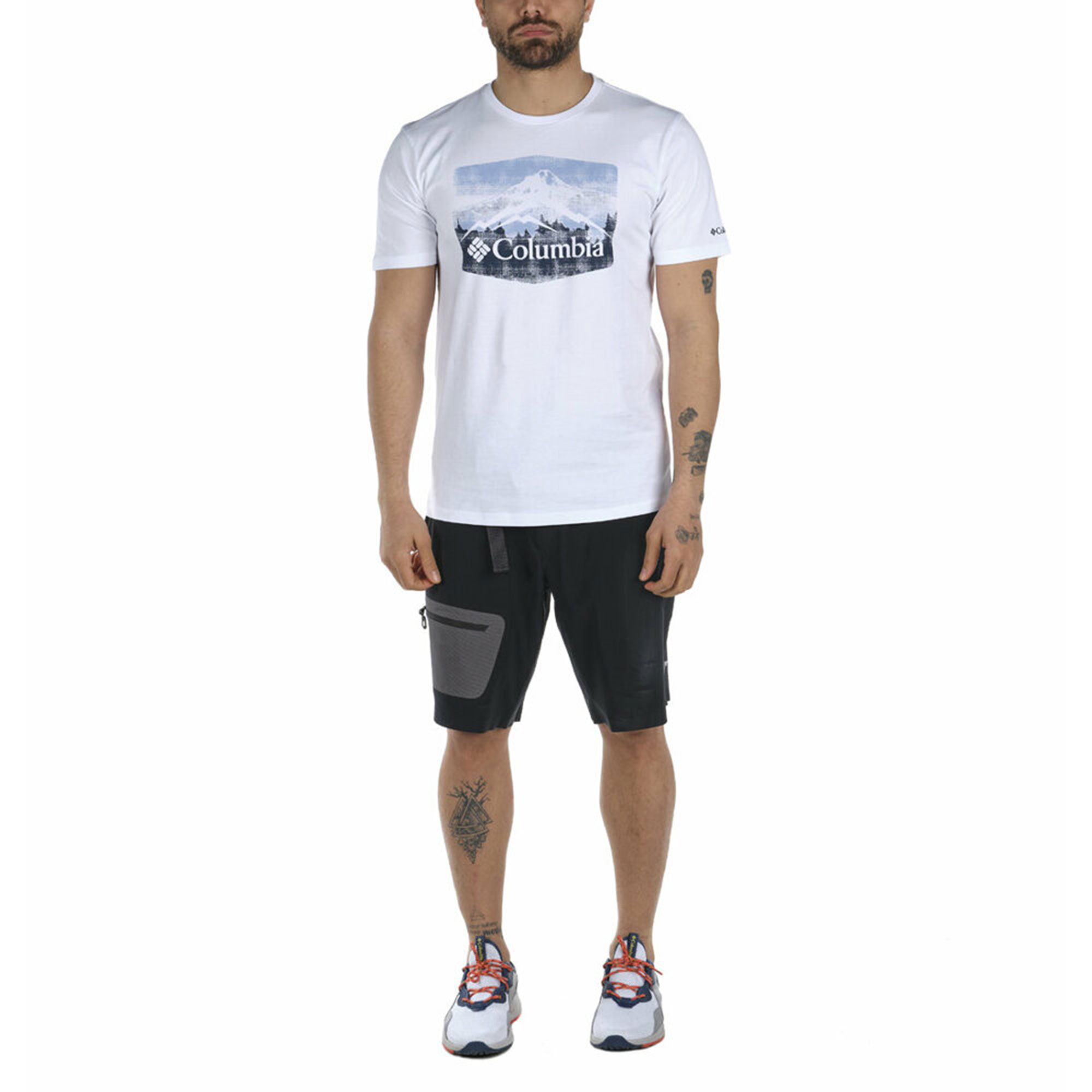 Columbia Hex Landscape Graphic Short-Sleeve Erkek Tişört