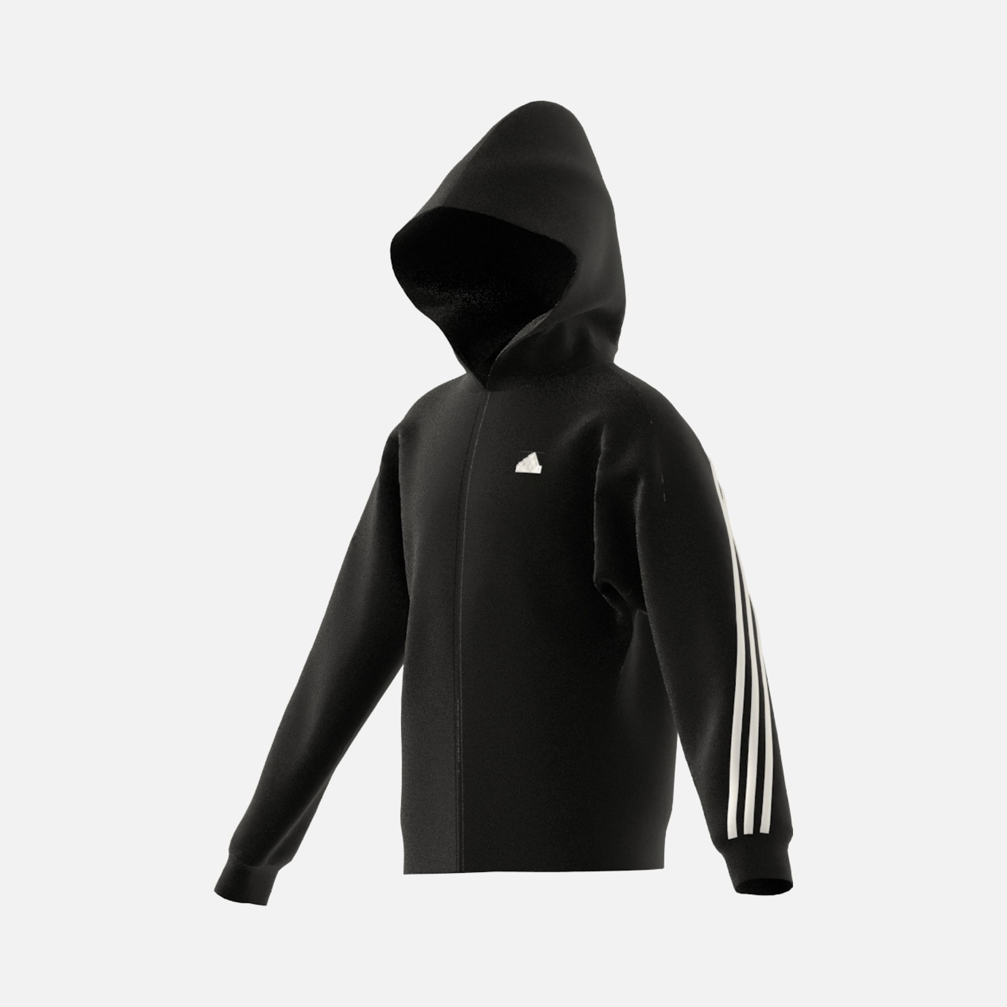 adidas Sportswear Future Icons 3-Stripes Full-Zip Hooded Çocuk Sweatshirt
