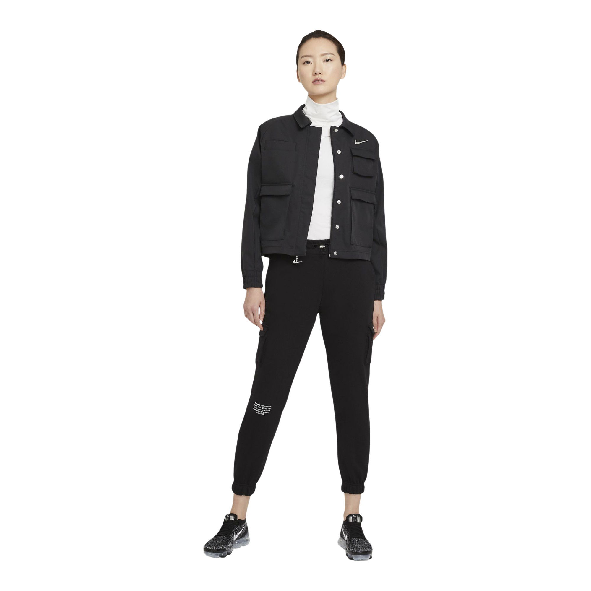 Nike Sportswear Swoosh French Terry Trousers Kadın Eşofman Altı