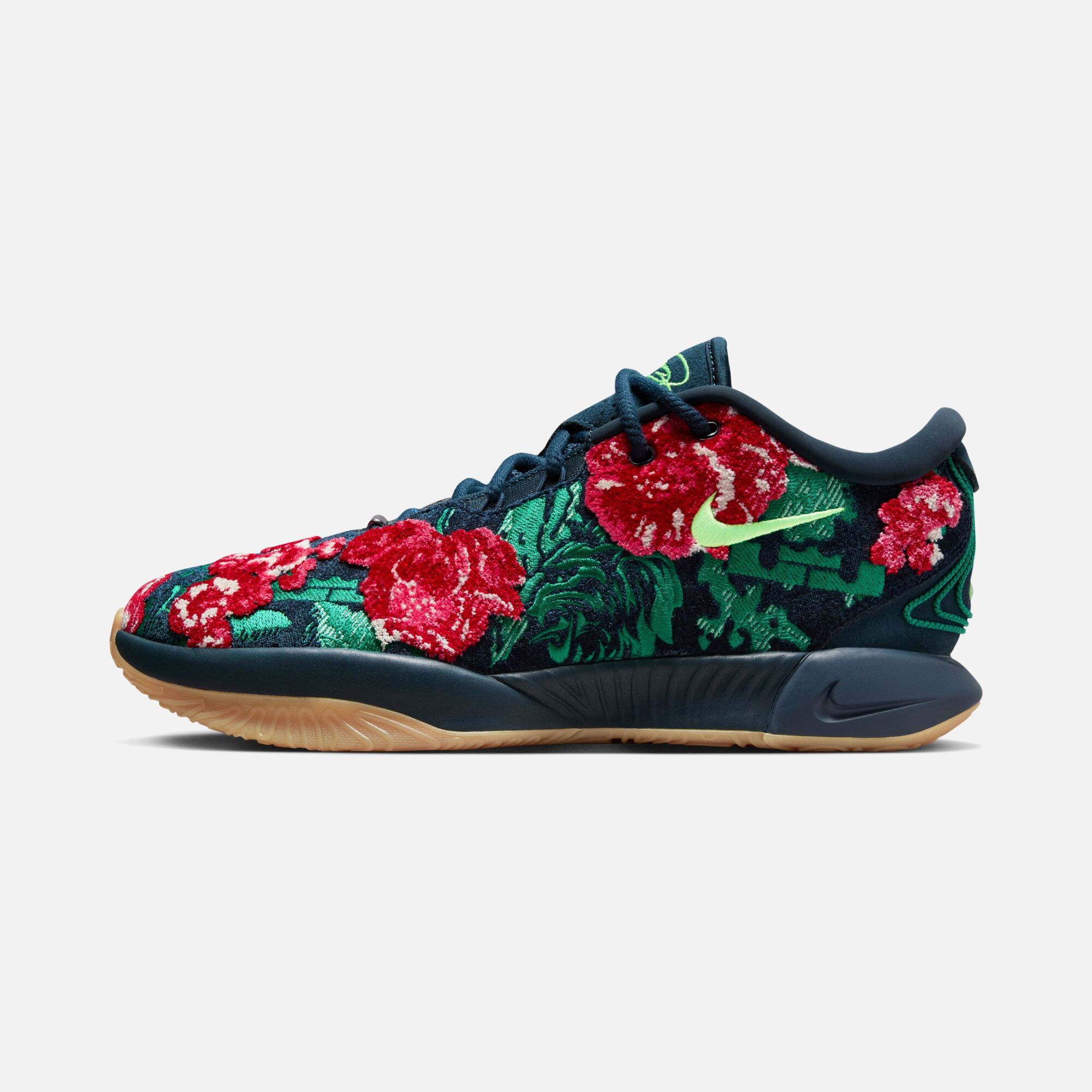 Nike LeBron James XXI Premium ''Florals and Exclusive LeBron Details All-over'' Erkek Basketbol Ayakkabısı