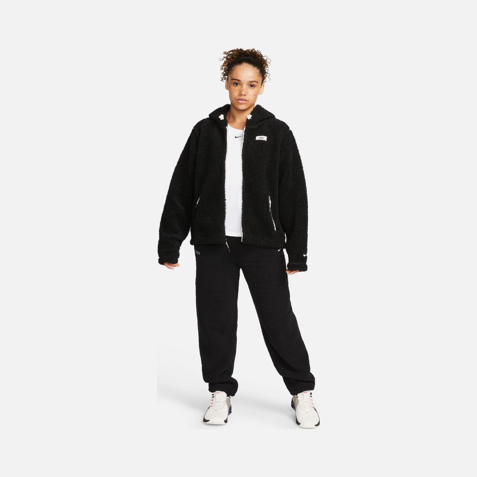 Nike Therma-Fit Cozy Statement Full-Zip Hoodie Kadın Sweatshirt