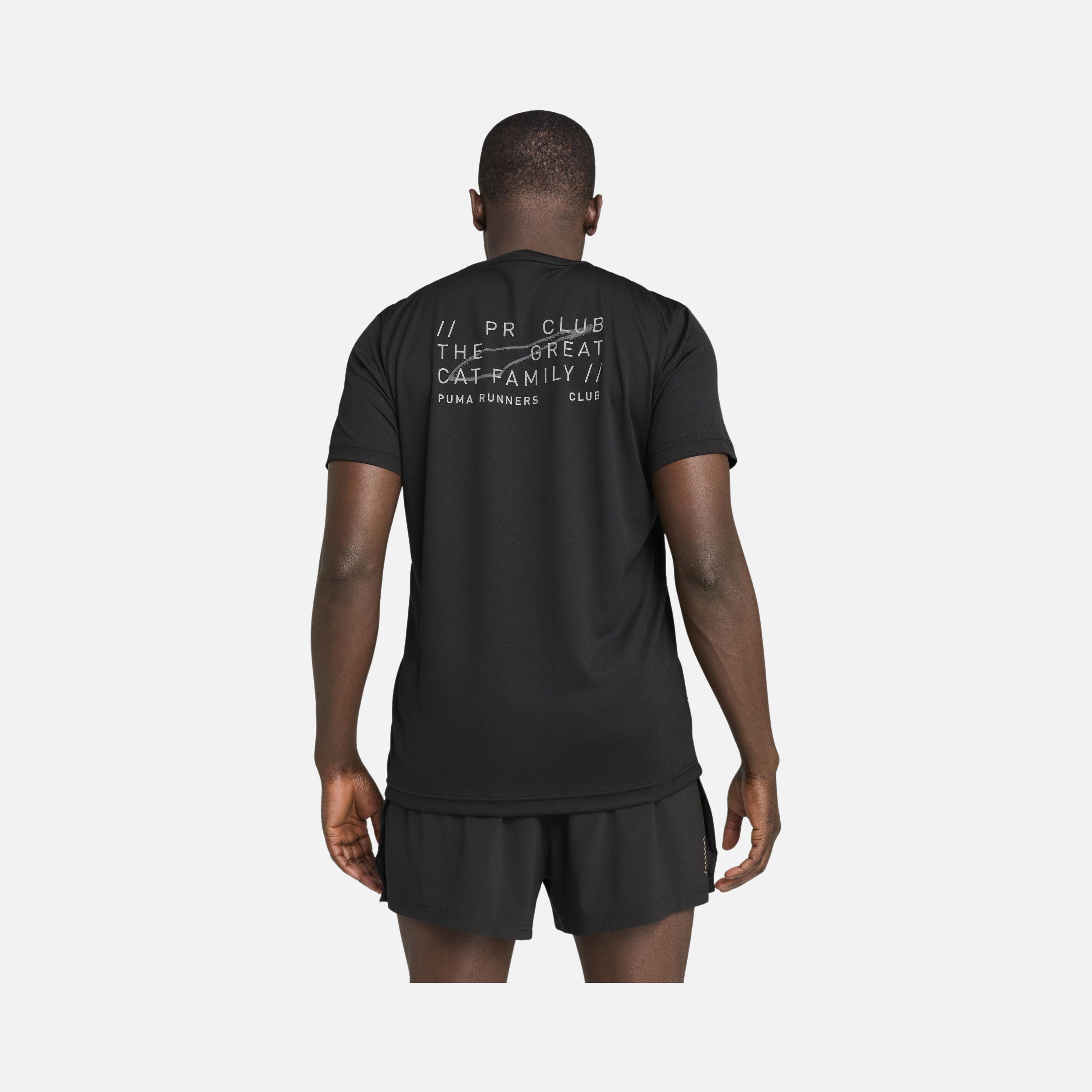 Puma DryCELL Graphics Illustratio Running Short-Sleeve Erkek Tişört