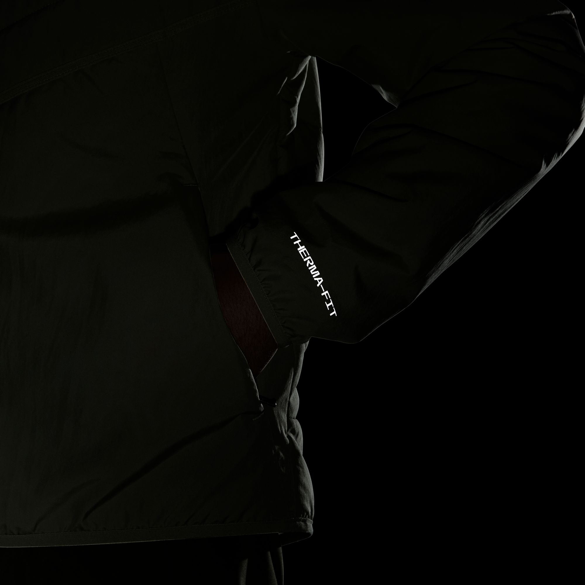 Nike Therma-Fit Repel Aerolayer Synthetic-Fill Running Full-Zip Hoodie Erkek Ceket