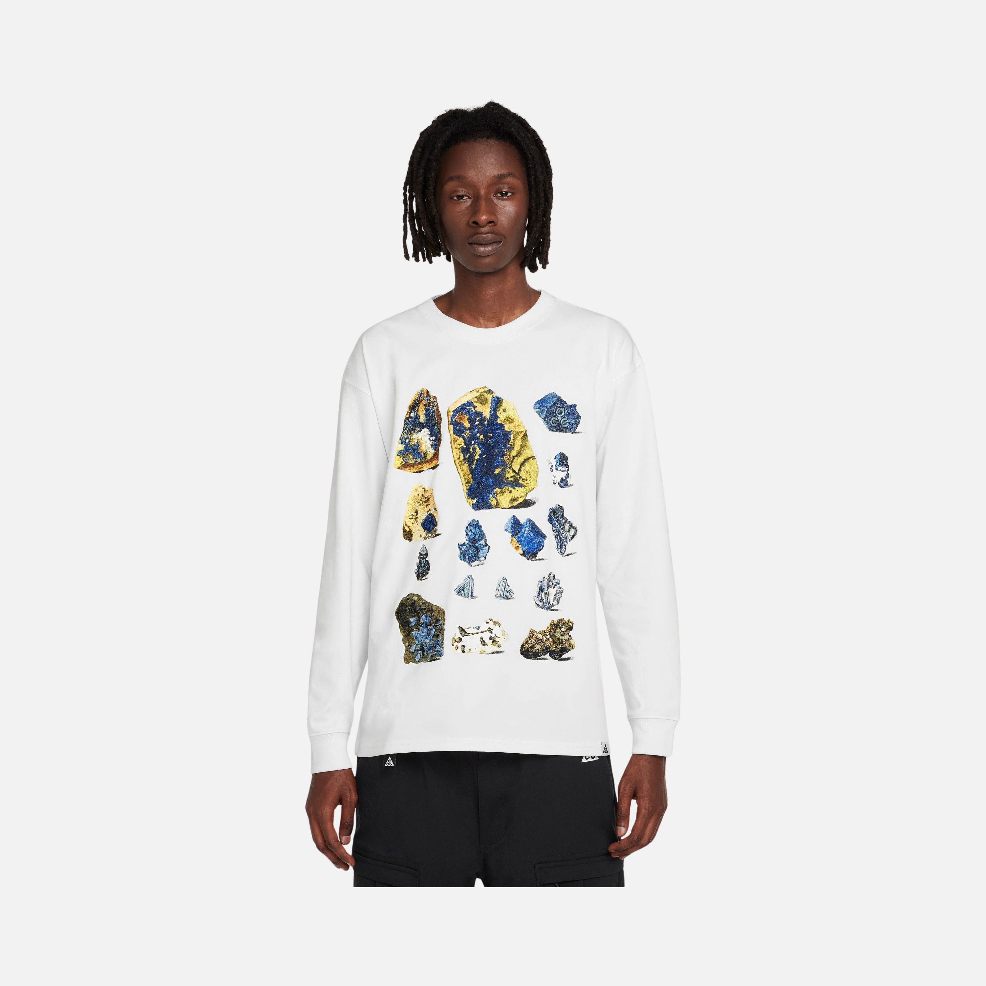 Nike Sportswear ACG Dri-Fit Minerals Graphic Long-Sleeve Erkek Tişört