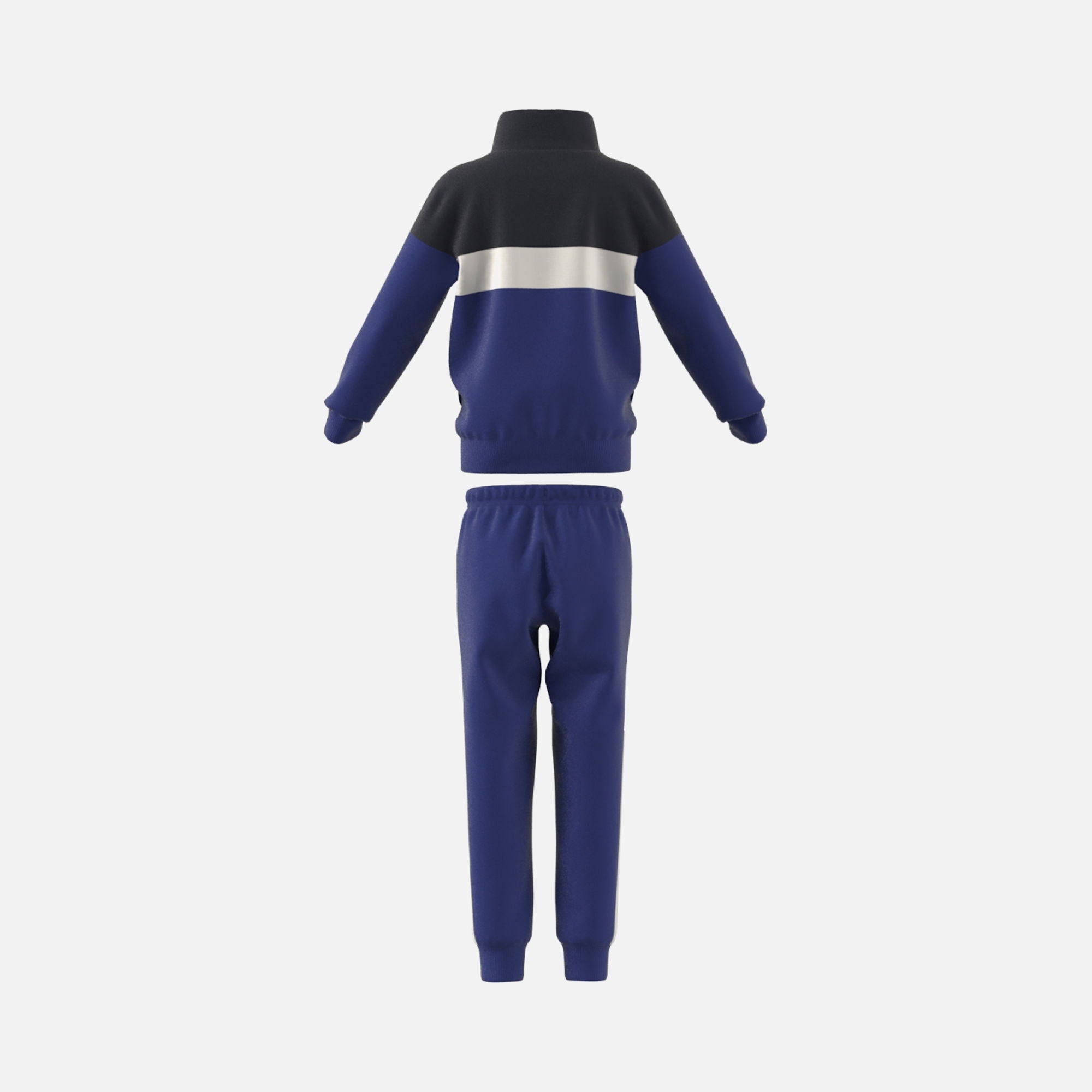 adidas Sportswear Tiberio 3-Stripes Colorblock Shiny Çocuk Eşofman Takımı