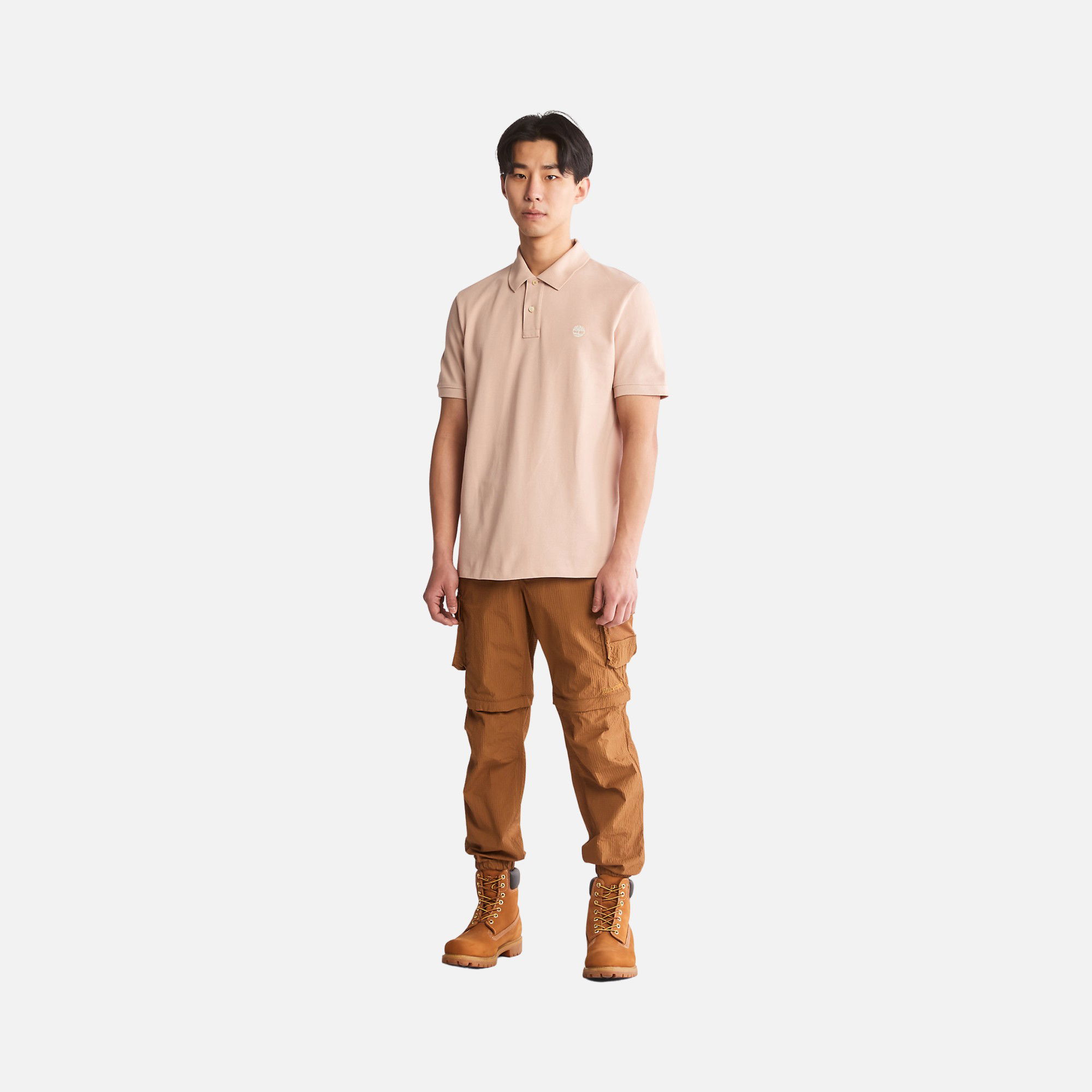 Timberland Sportswear Millers River Pique Short-Sleeve Polo Erkek Tişört