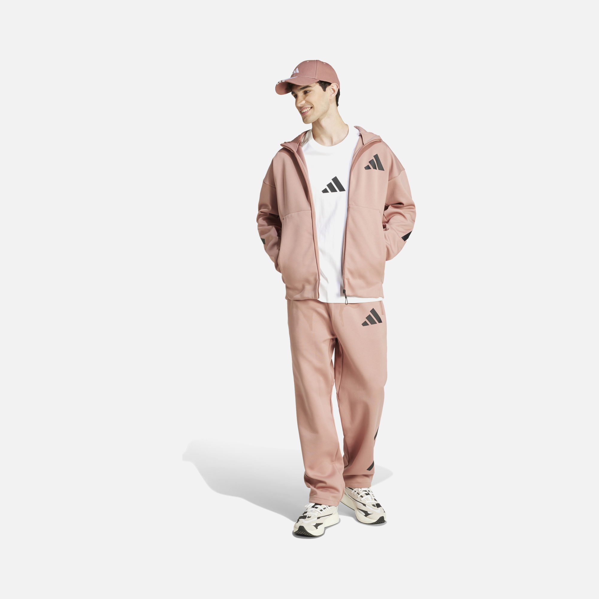 adidas Sportswear Z.N.E. Full-Zip Hooded Erkek Sweatshirt