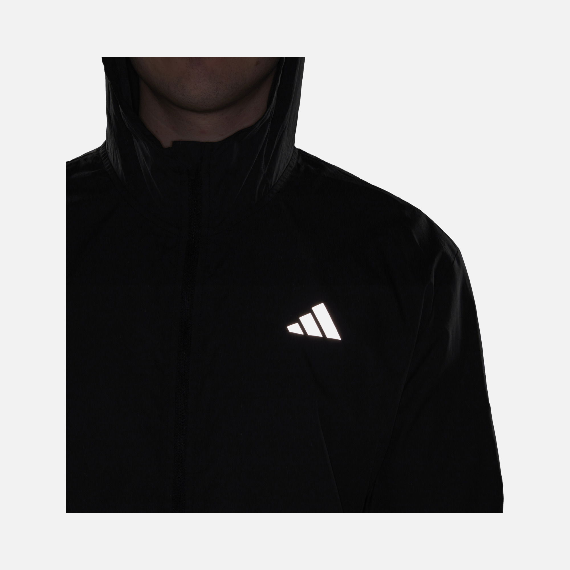 adidas Run It Running Full-Zip Running Hoodie Erkek Ceket