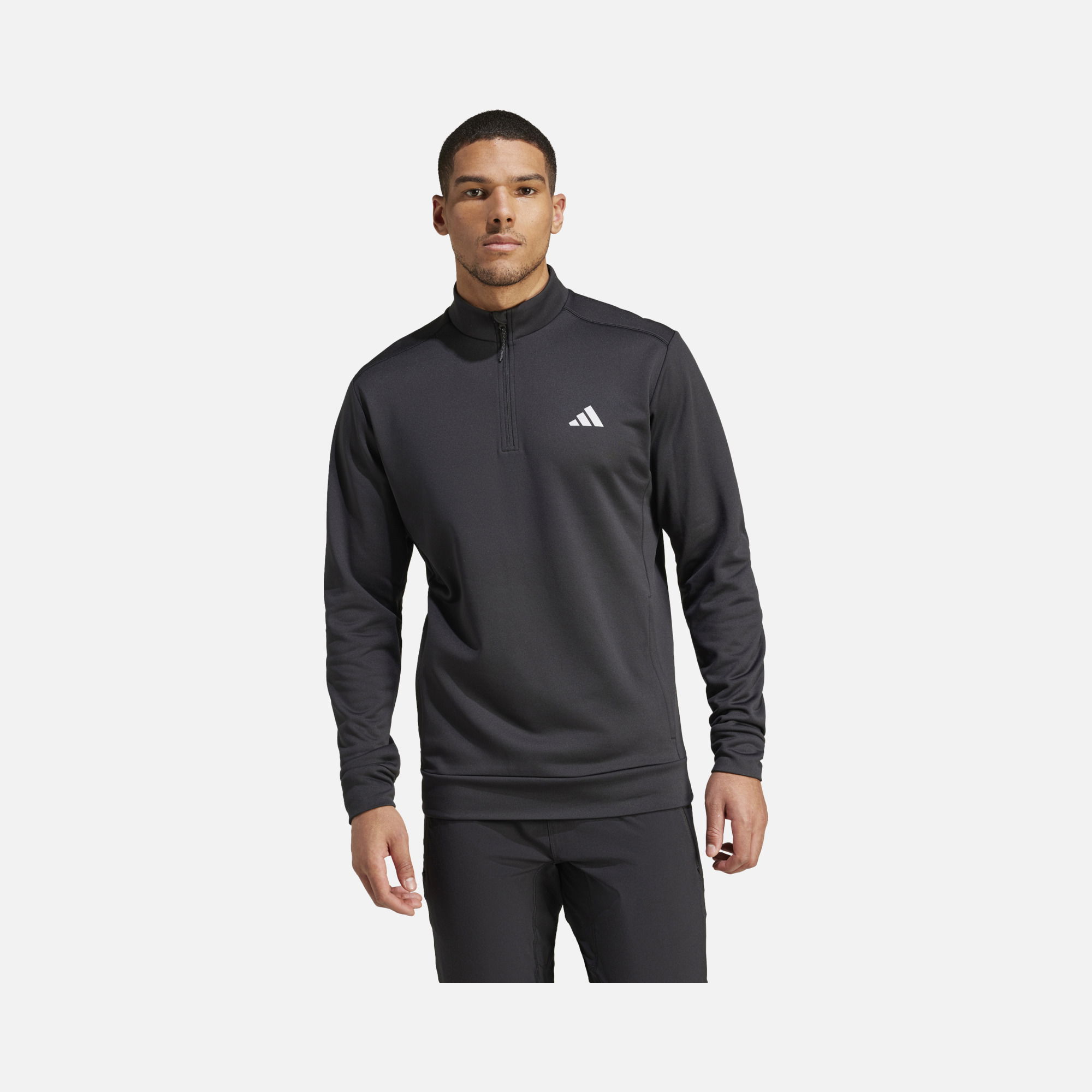 adidas AEROREADY Game & Go SL 1/4 Zip Training Long-Sleeve Erkek Tişört