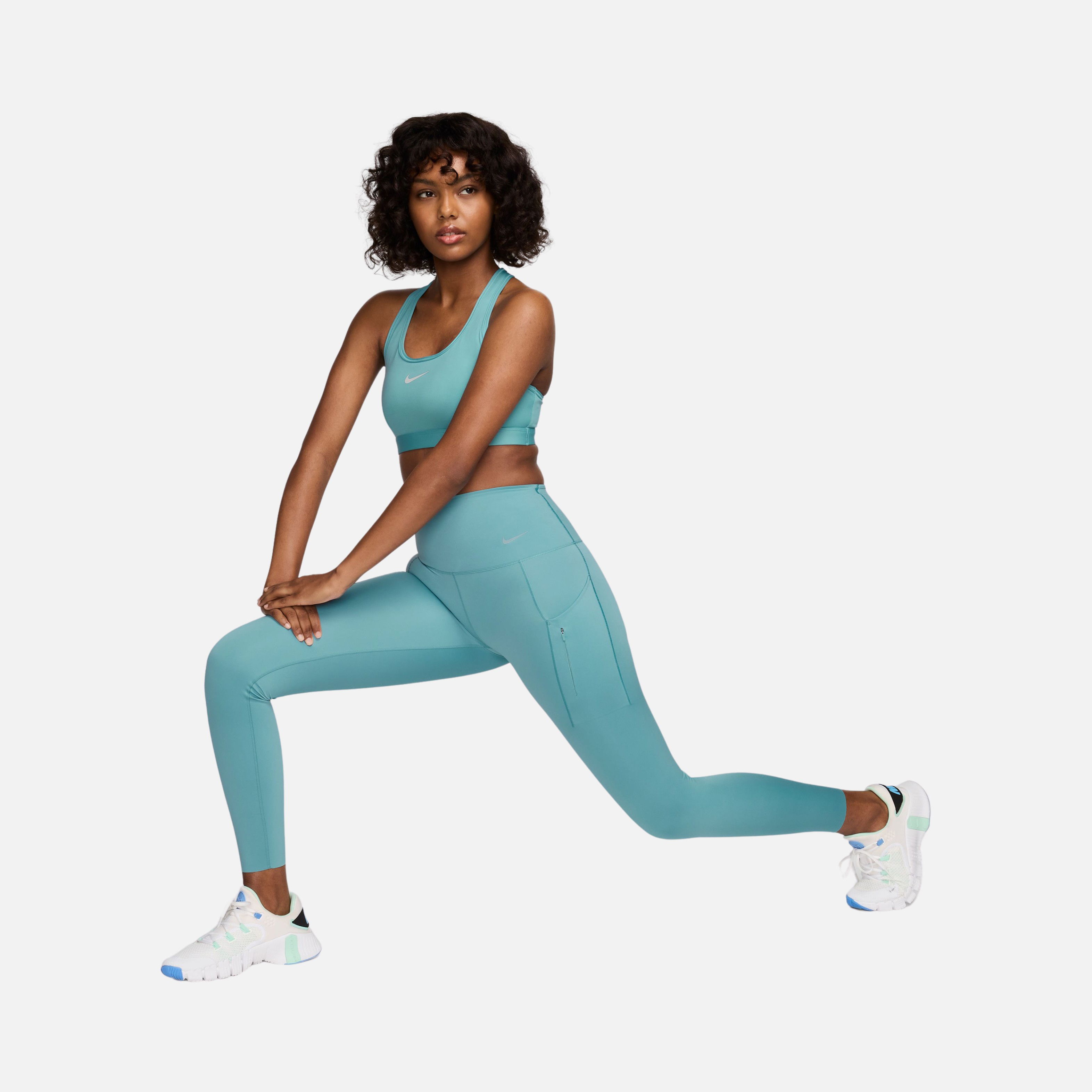 Nike Go Firm-Support High-Waisted With Pockets Running Kadın Tayt