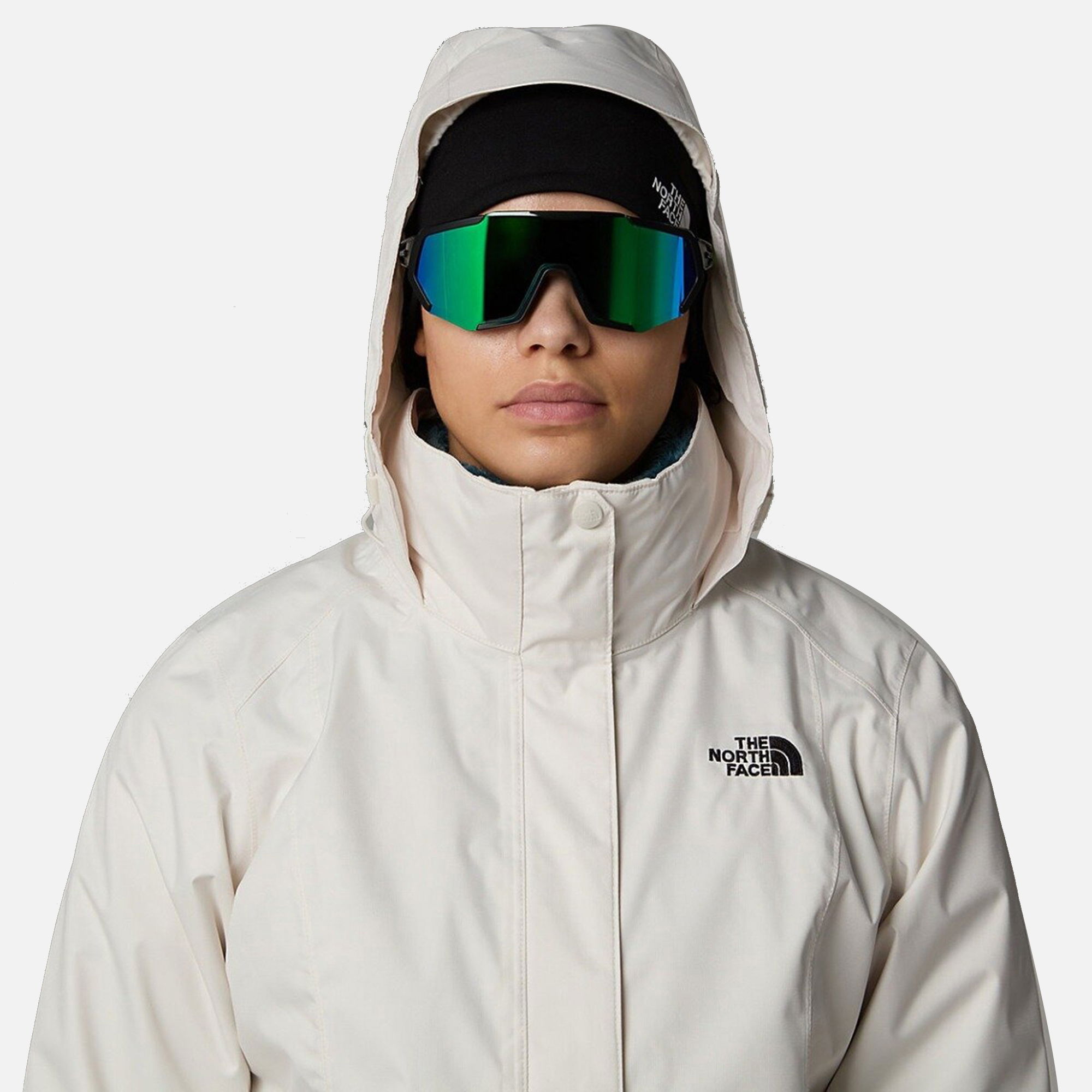 North Face Evolve II Triclimate DryVent™ 3-in-1 Full-Zip Hoodie Kadın Mont