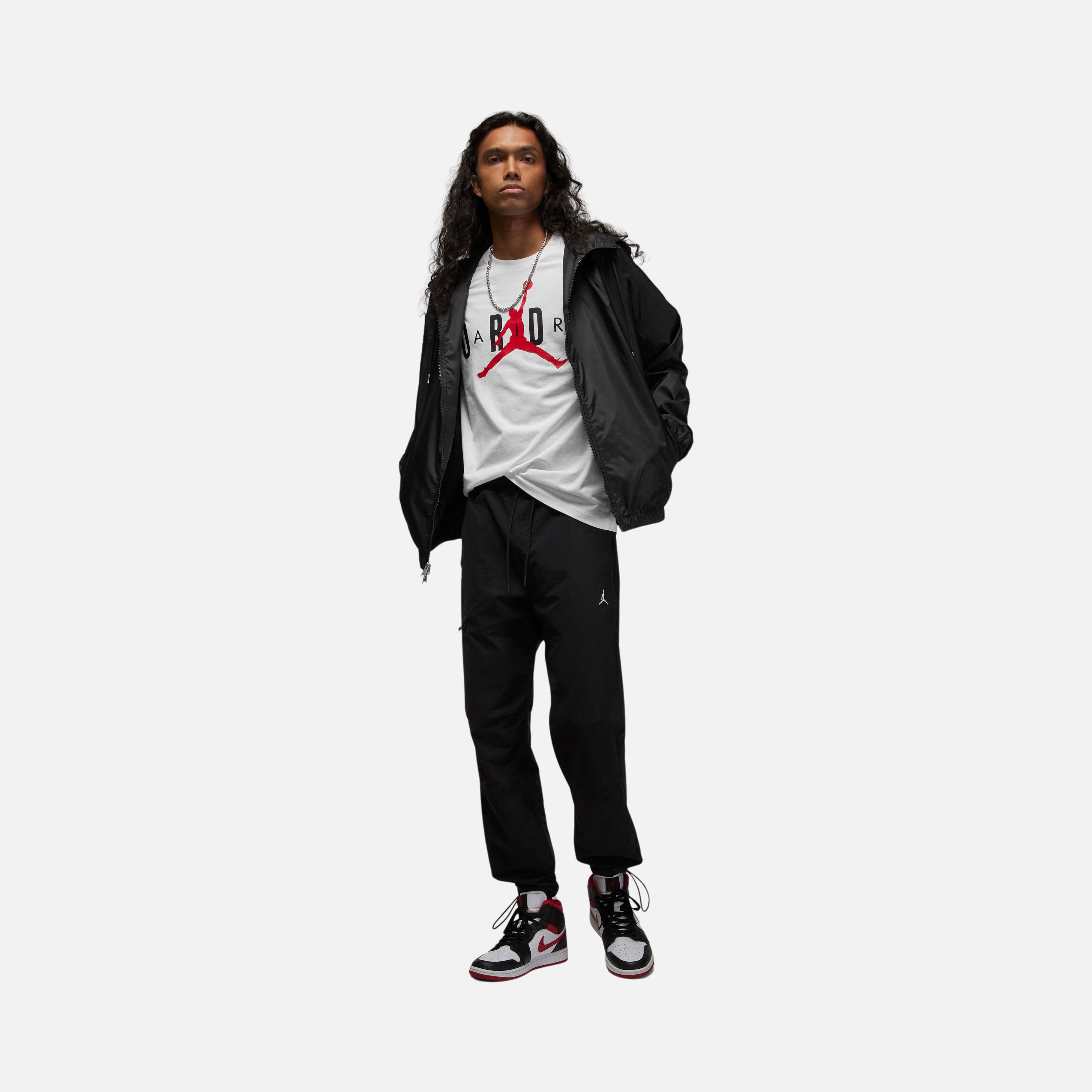 Nike M Jordan Air Stretch Ss Crew Tişört