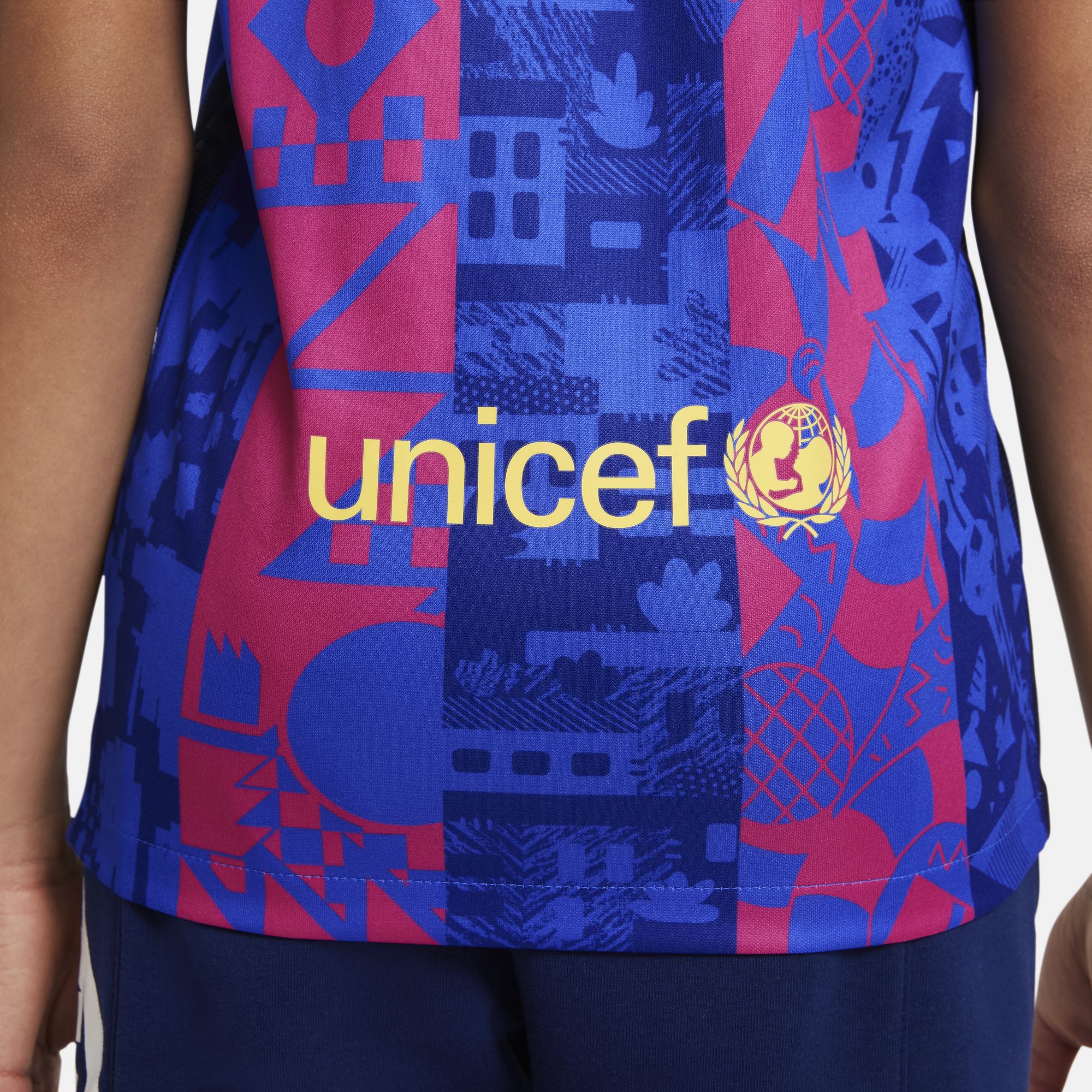 Nike FC Barcelona 2021-2022 Stadyum Üçüncü Takım Çocuk Forma