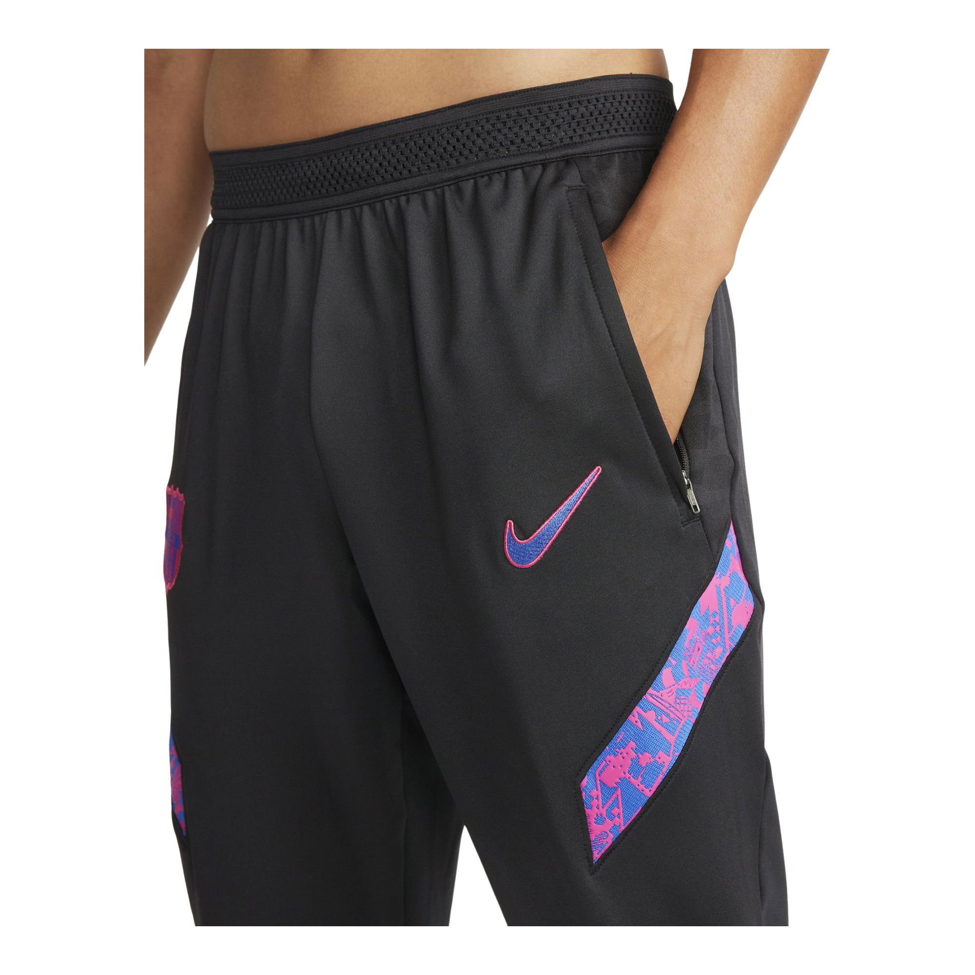 Nike F.C. Barcelona Strike Dri-Fit Knit Football FW21 Erkek Eşofman Altı