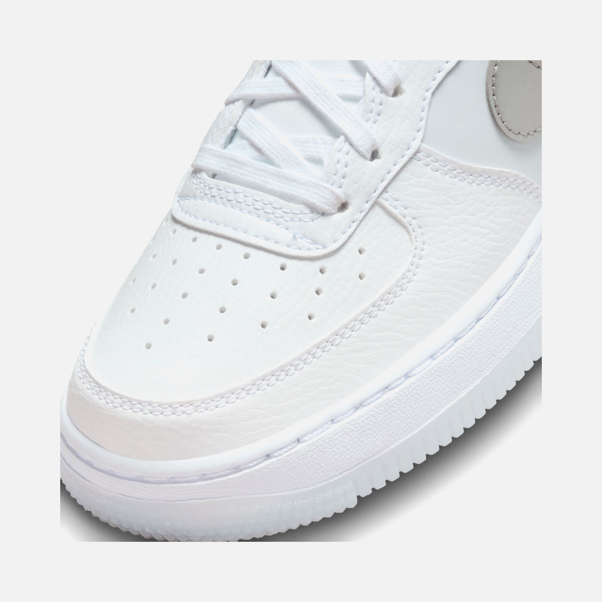 Nike Air Force 1 ''Metallic Silver Swoosh'' (GS) Spor Ayakkabı