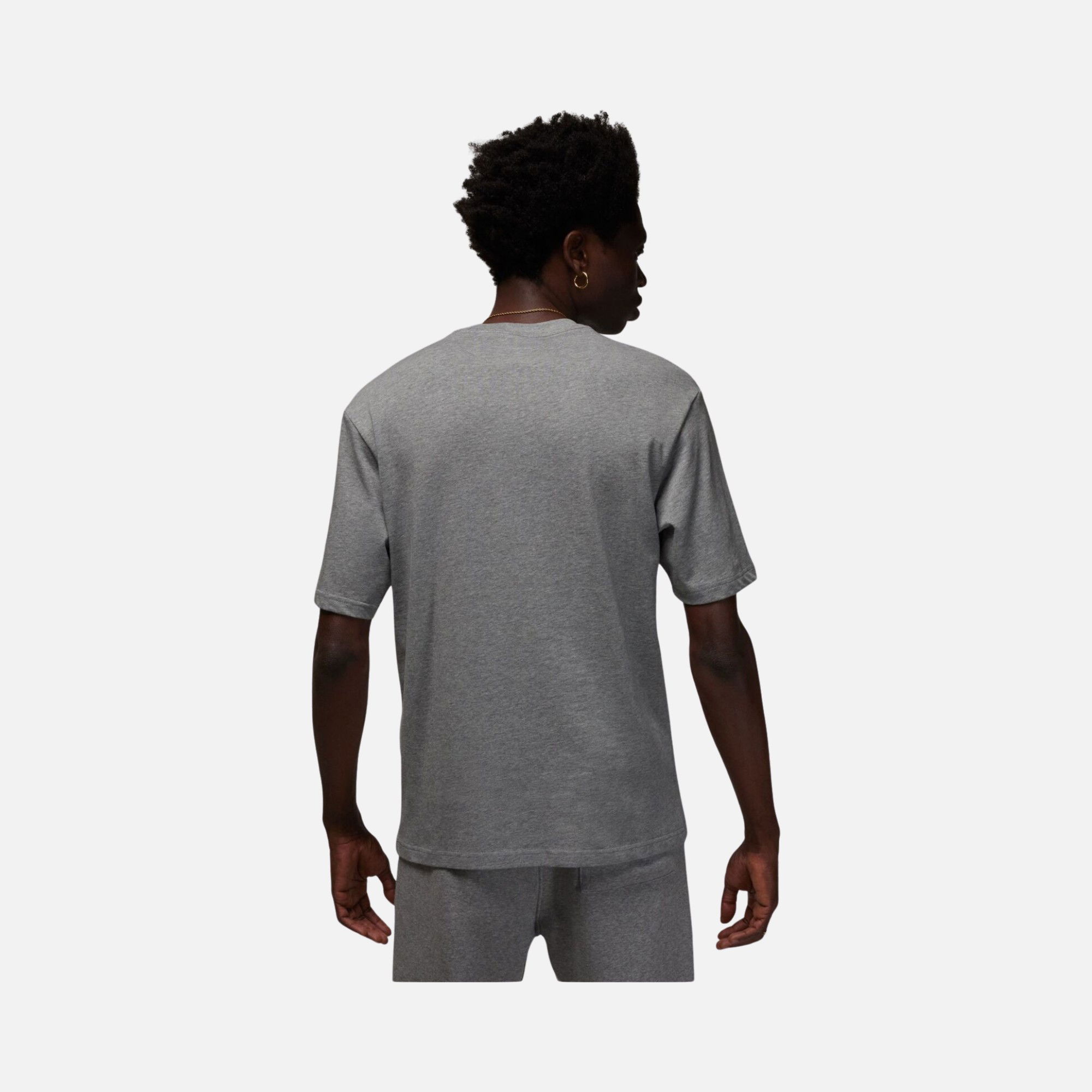 Nike Jordan Brand Classical Embroidered Small AJ1 Patch Crew Short-Sleeve Erkek Tişört