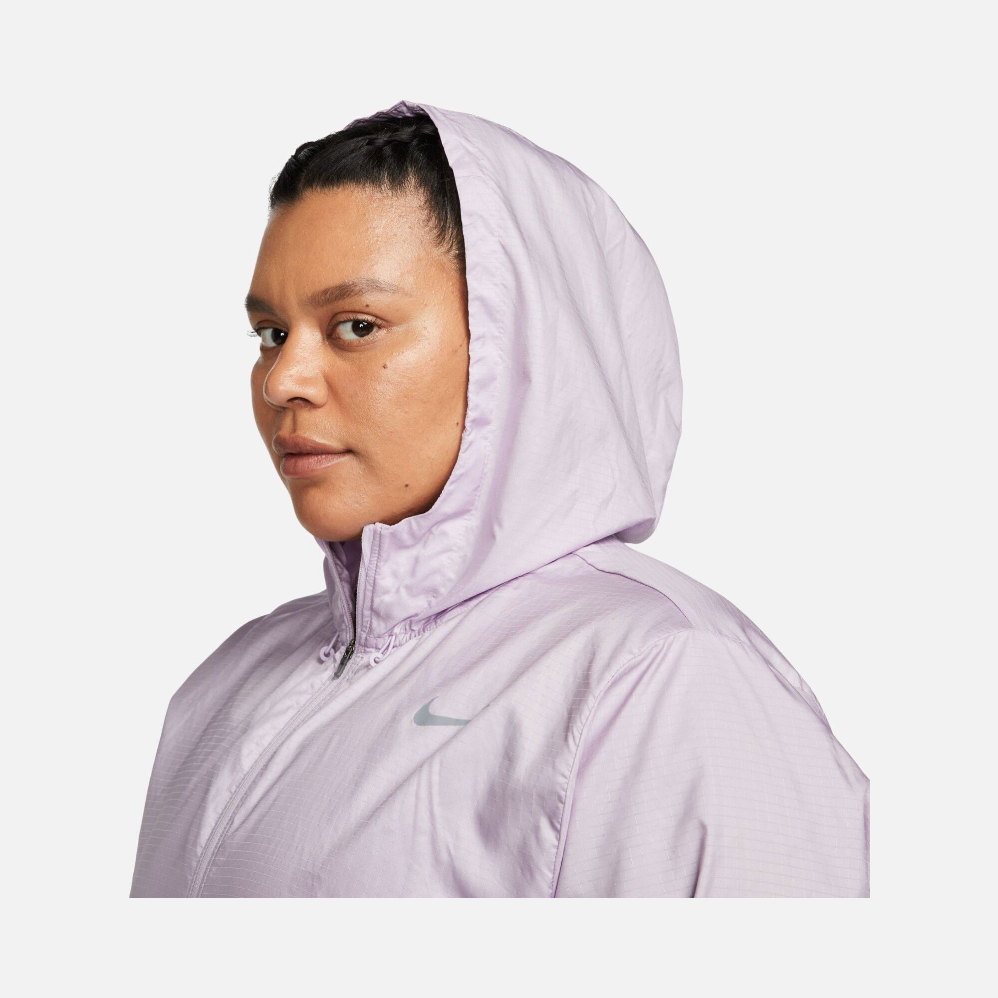 Nike Essential Running Full-Zip Hoodie (Plus Size) Kadın Ceket