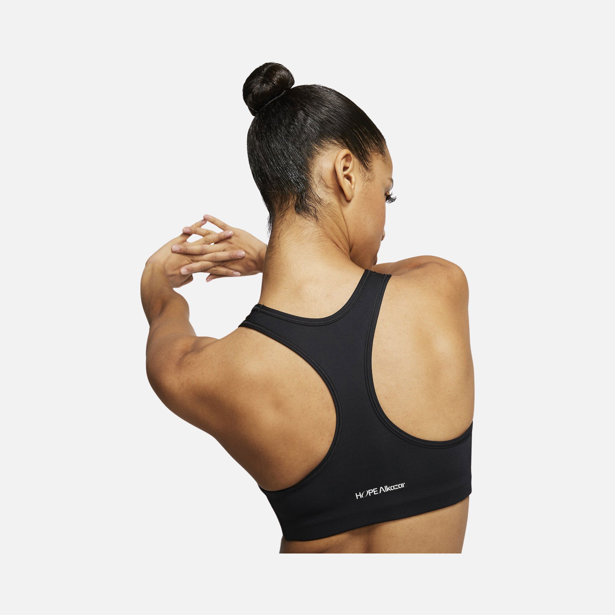 Nike Dri-Fit Swoosh Medium Support Non Padded Sports Kadın Bra