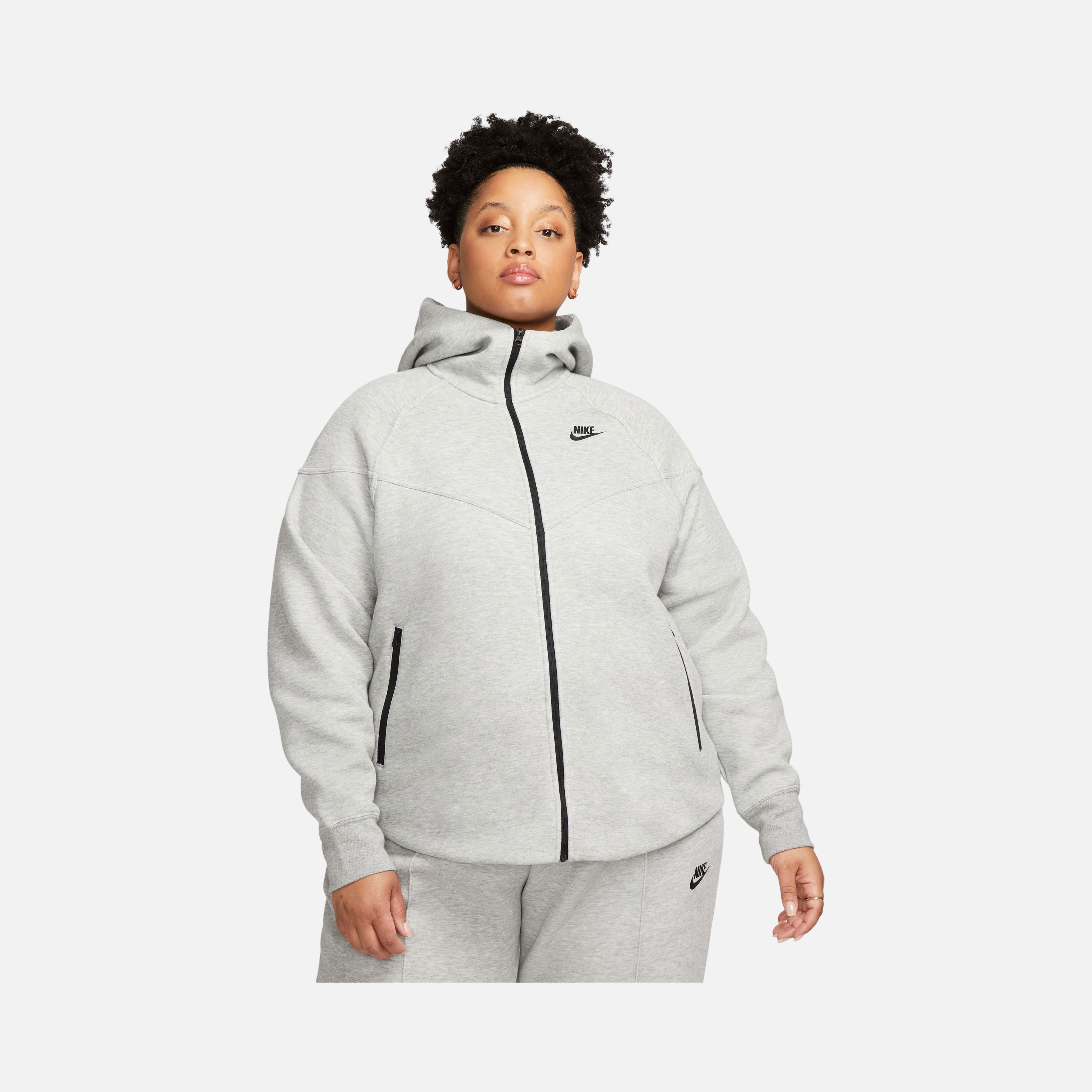 Nike Sportswear Tech Fleece Windrunner SS24 Full-Zip Hoodie (Plus Size) Kadın Sweatshirt