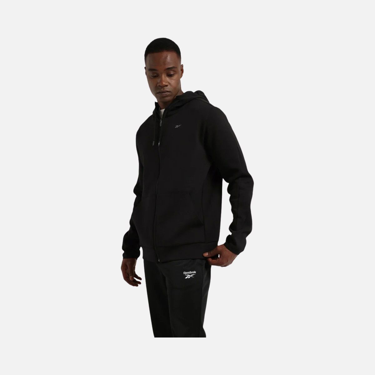 Reebok Dreamblend Knitting Full-Zip Hoodie Erkek Sweatshirt