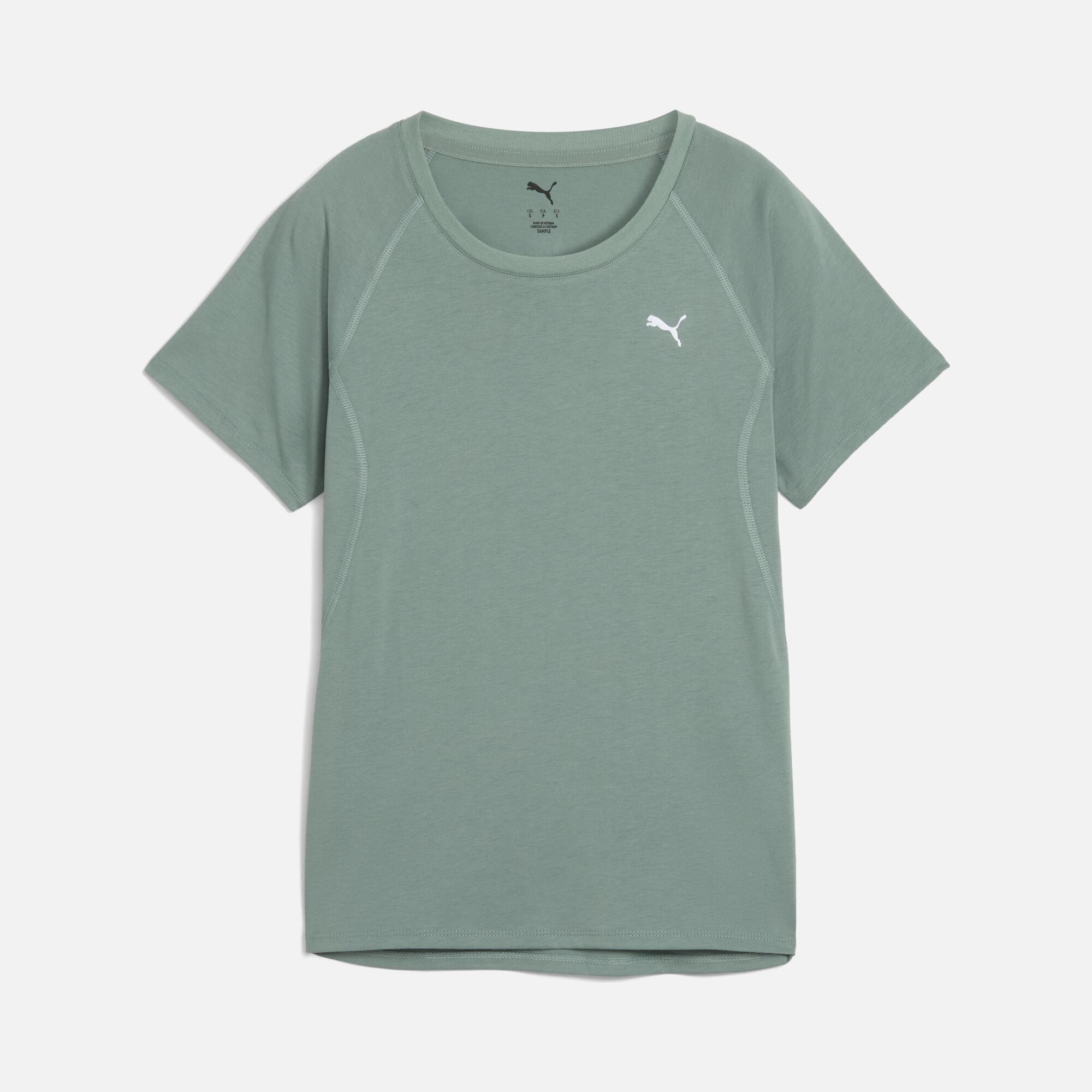 Puma Run Velocity Tri Blend Running Short-Sleeve Kadın Tişört