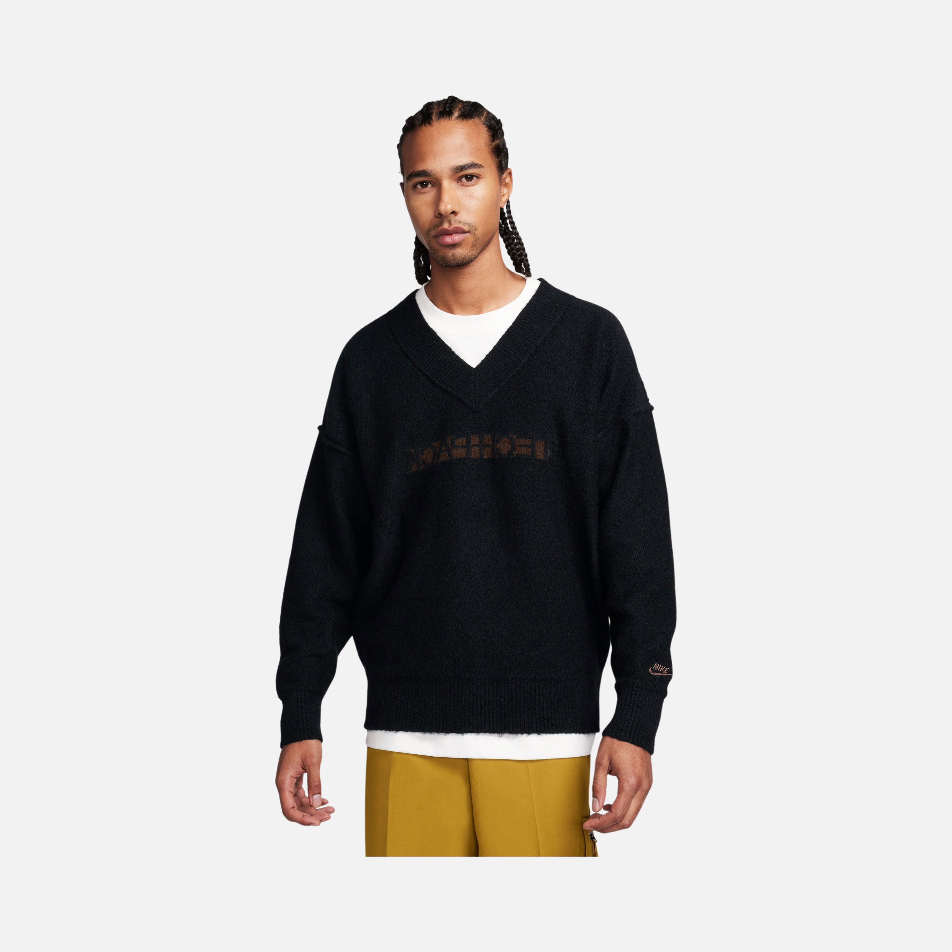 Nike Sportswear Tech Pack Knit V-neck Erkek Kazak