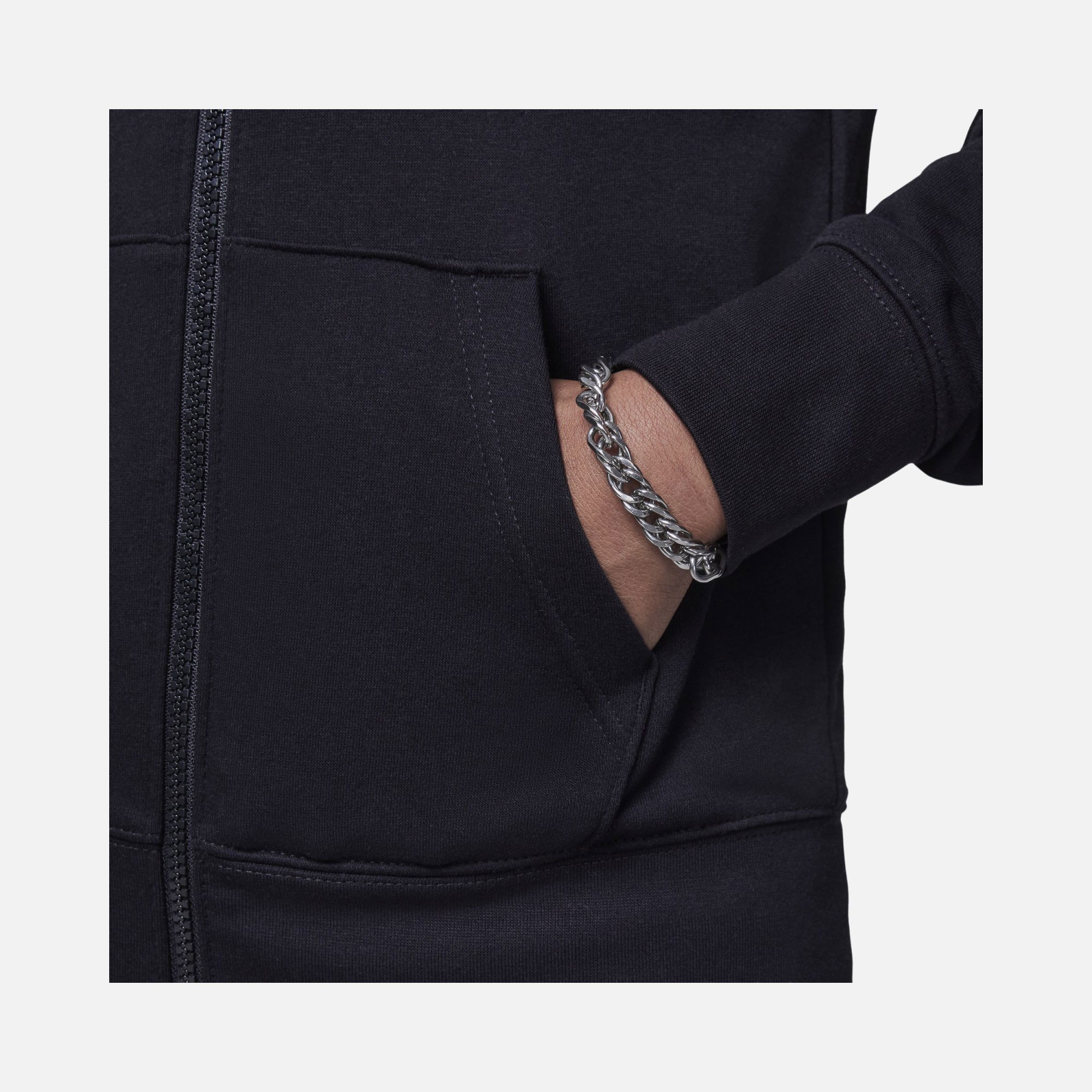 Nike Jordan MJ Brooklyn French Terry Full-Zip Hoodie Çocuk Sweatshirt