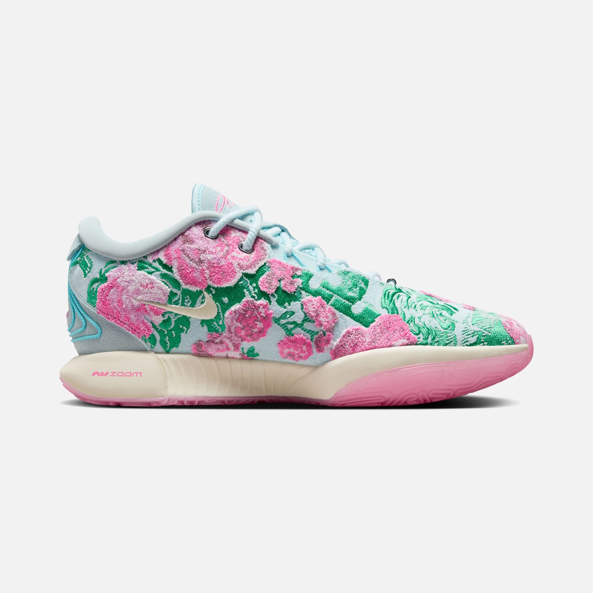 Nike LeBron James XXI Premium ''Florals and Exclusive LeBron Details All-over'' Erkek Basketbol Ayakkabısı