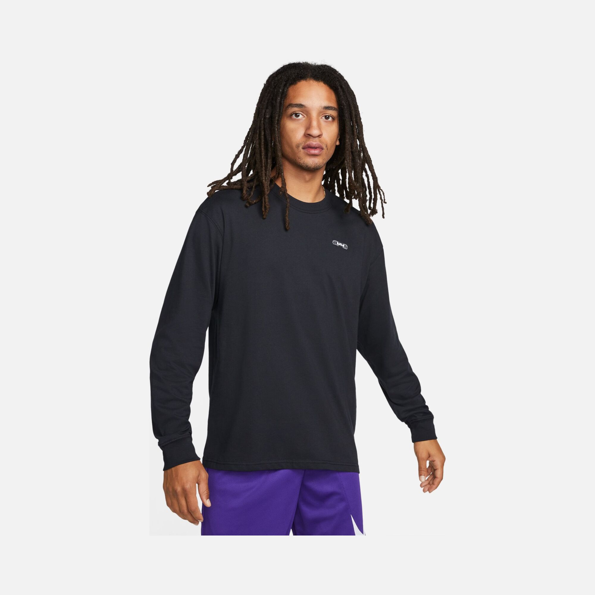 Nike LeBron James Chess Graphic Long-Sleeve Erkek Tişört