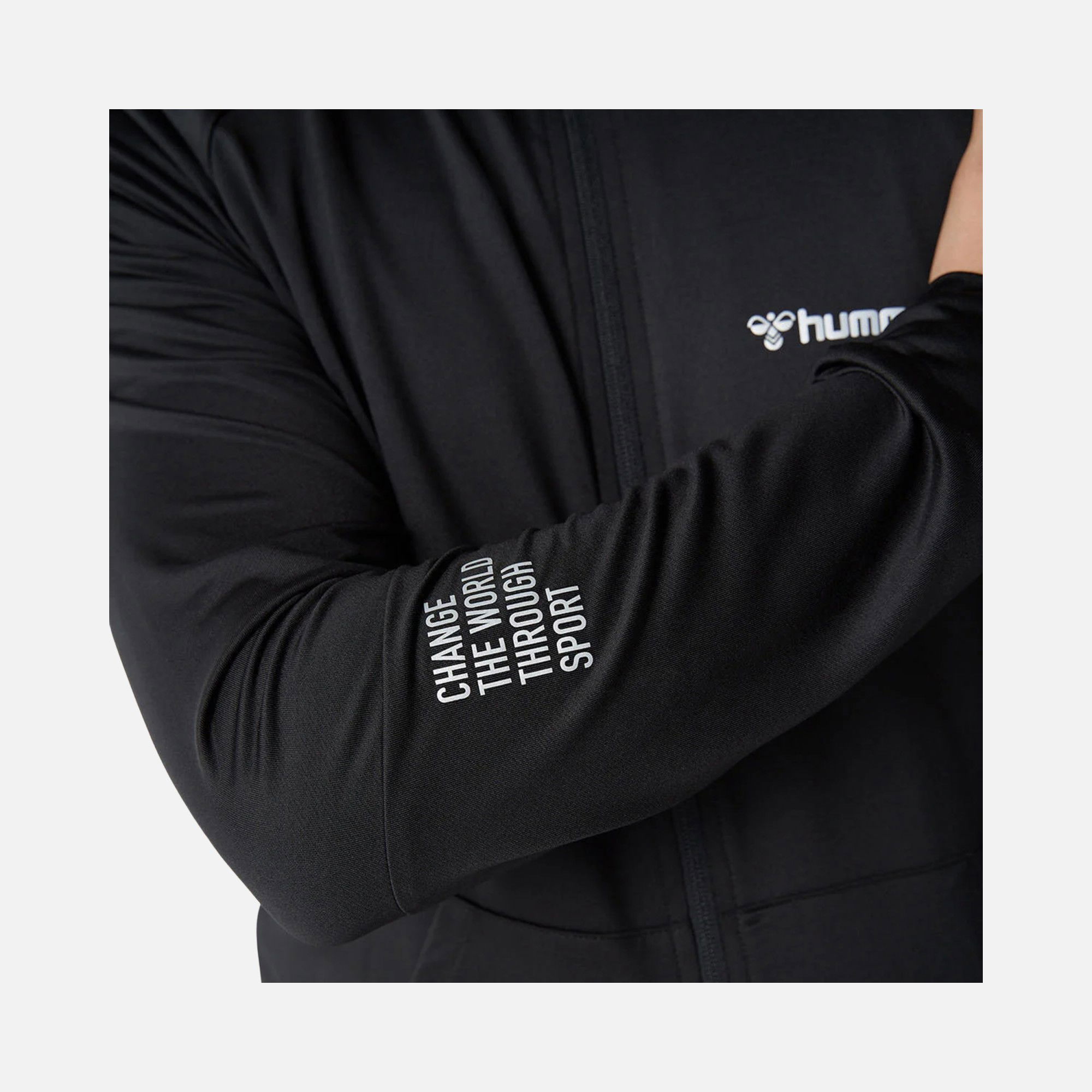 Hummel Sportswear jason Full-Zip Hoodie Erkek Ceket