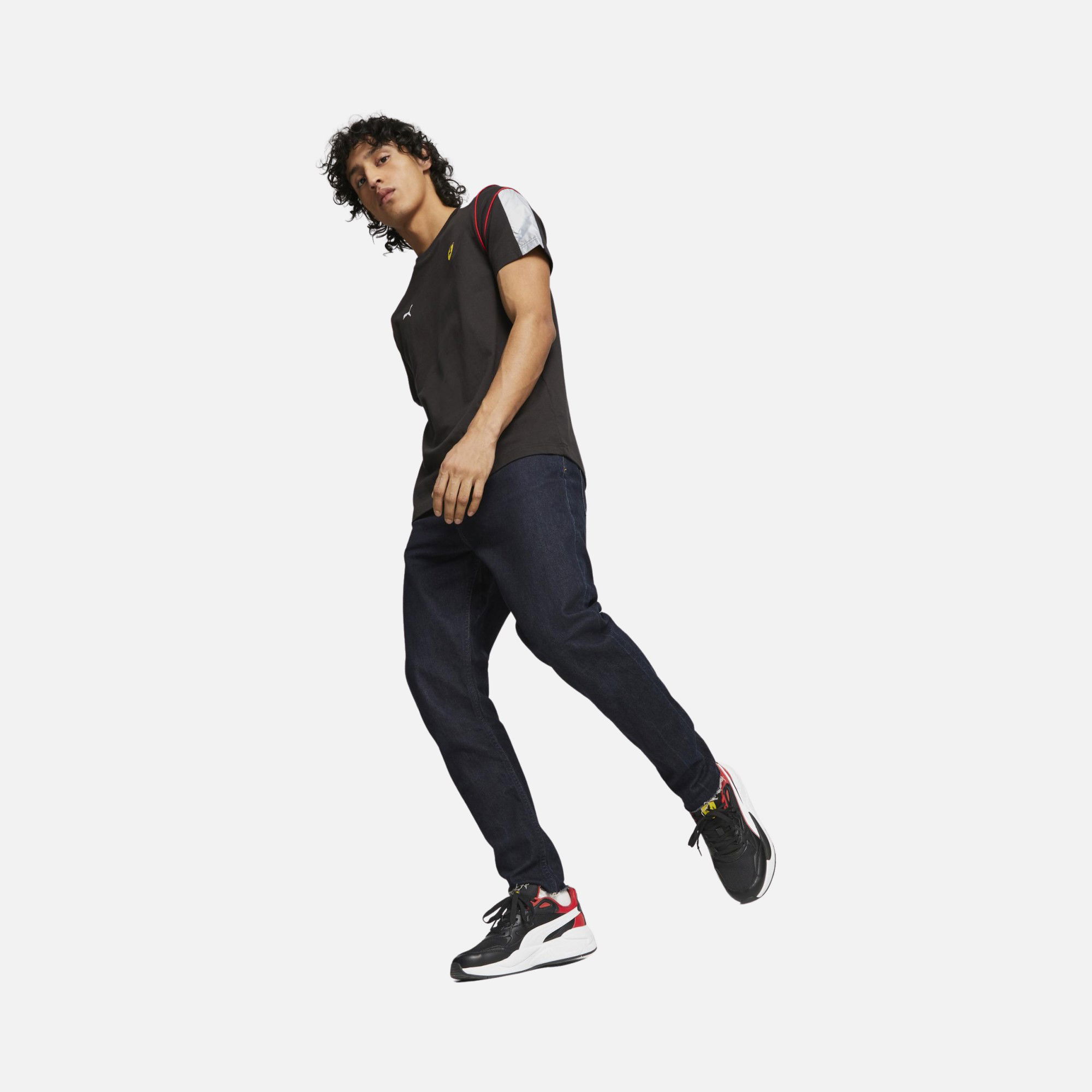 Puma Sportswear Ferrari Race Mt7 Short-Sleeve Erkek Tişört