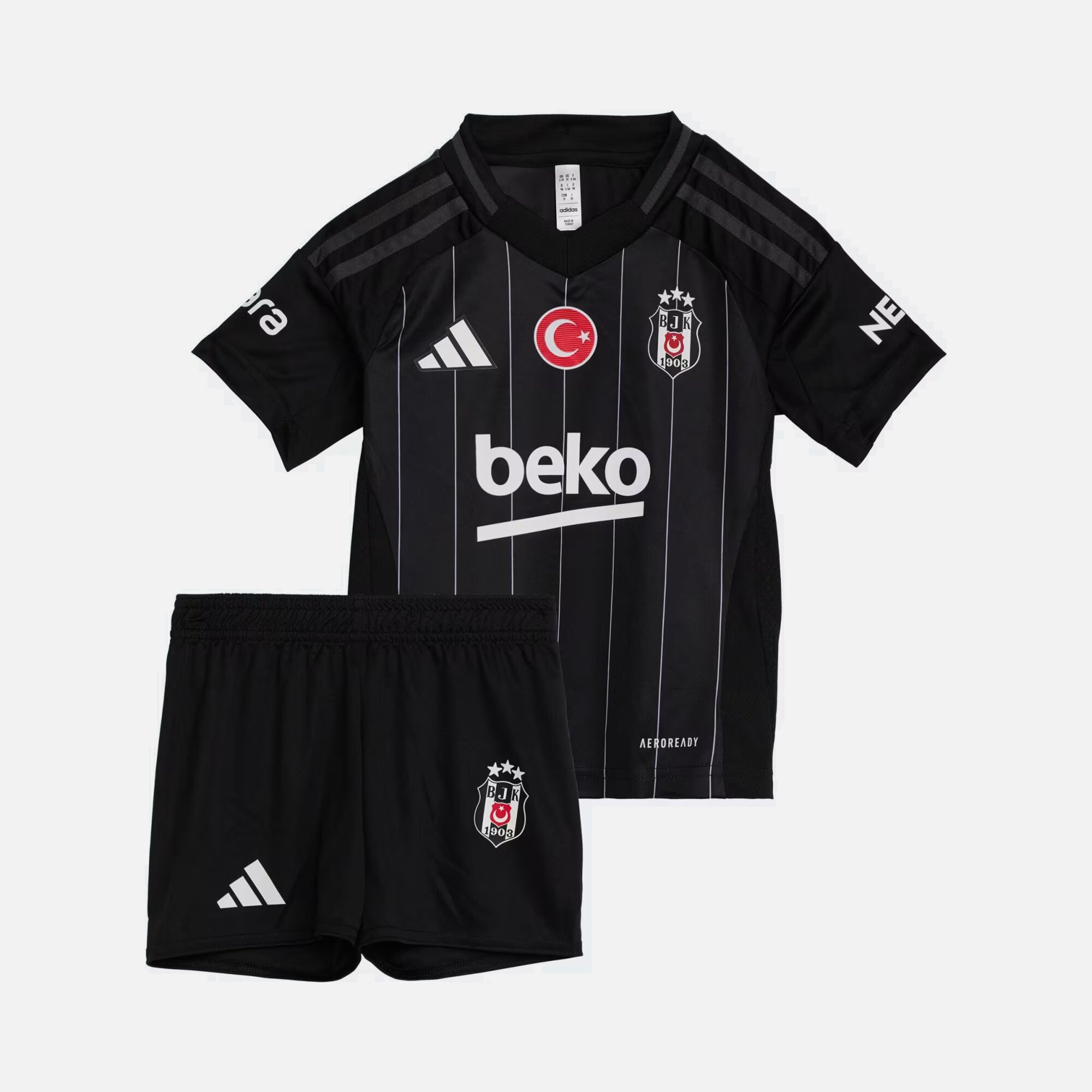 adidas Beşiktaş FW24 Bebek Forma & Şort Takım