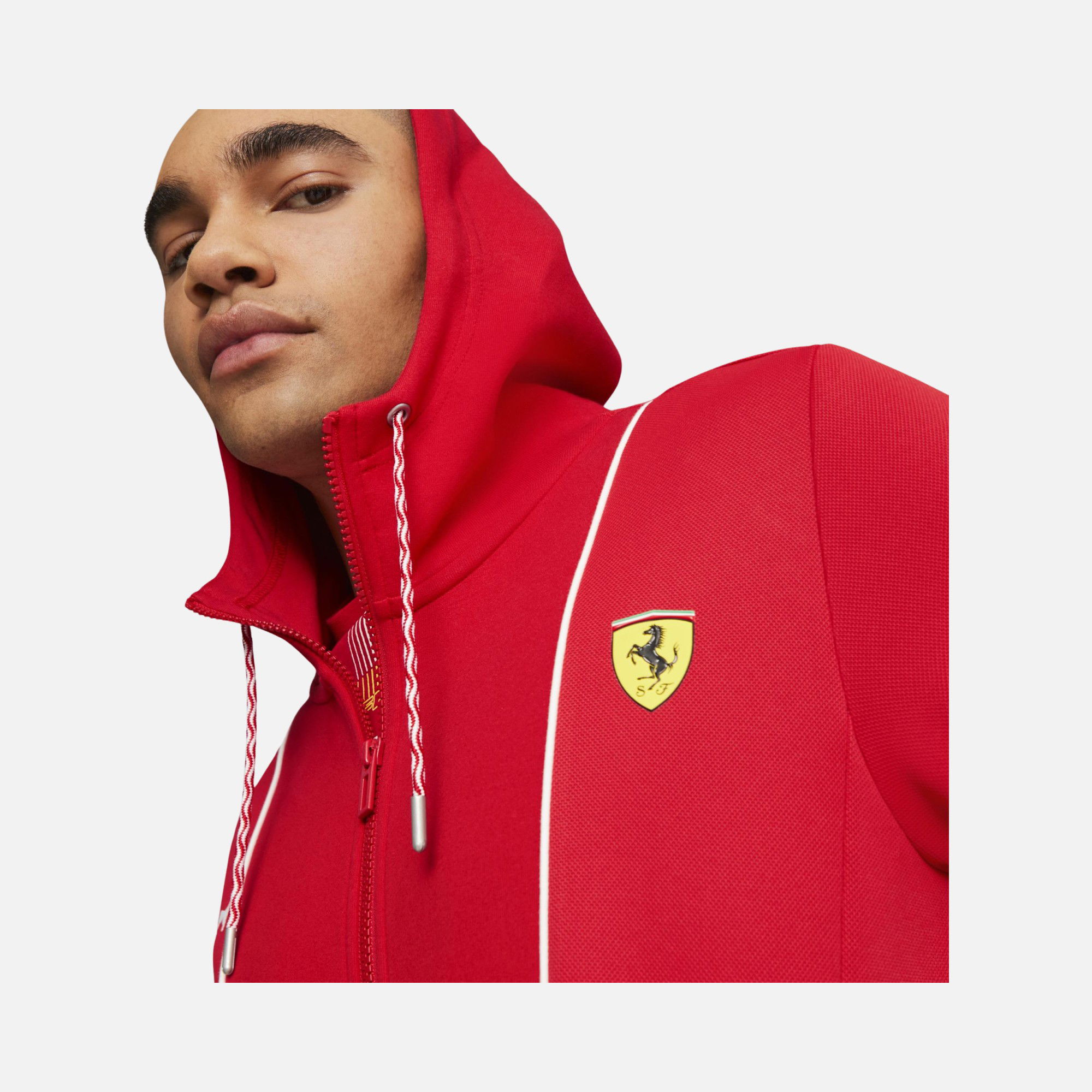 Puma Sportswear Ferrari Race Full-Zip Hoodie Erkek Sweatshirt