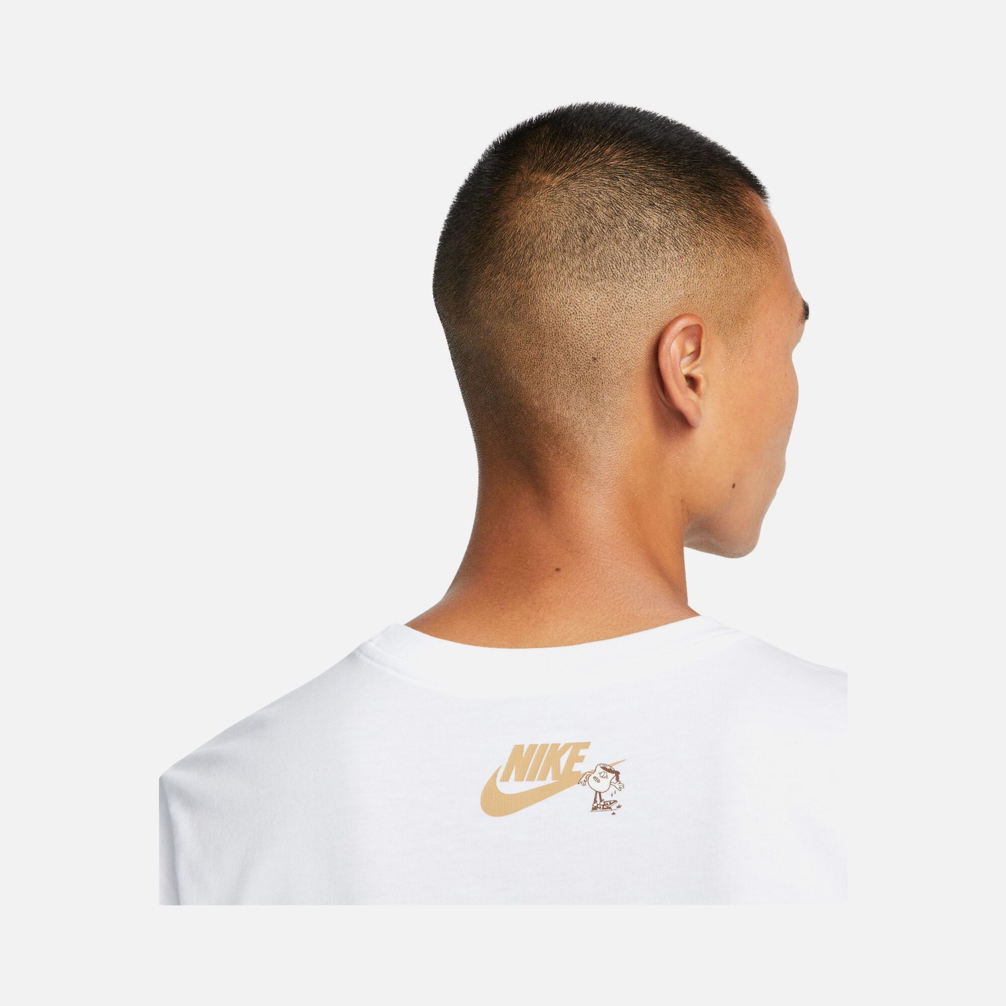 Nike Sportswear Coffee Swoosh Graphic Short-Sleeve Erkek Tişört