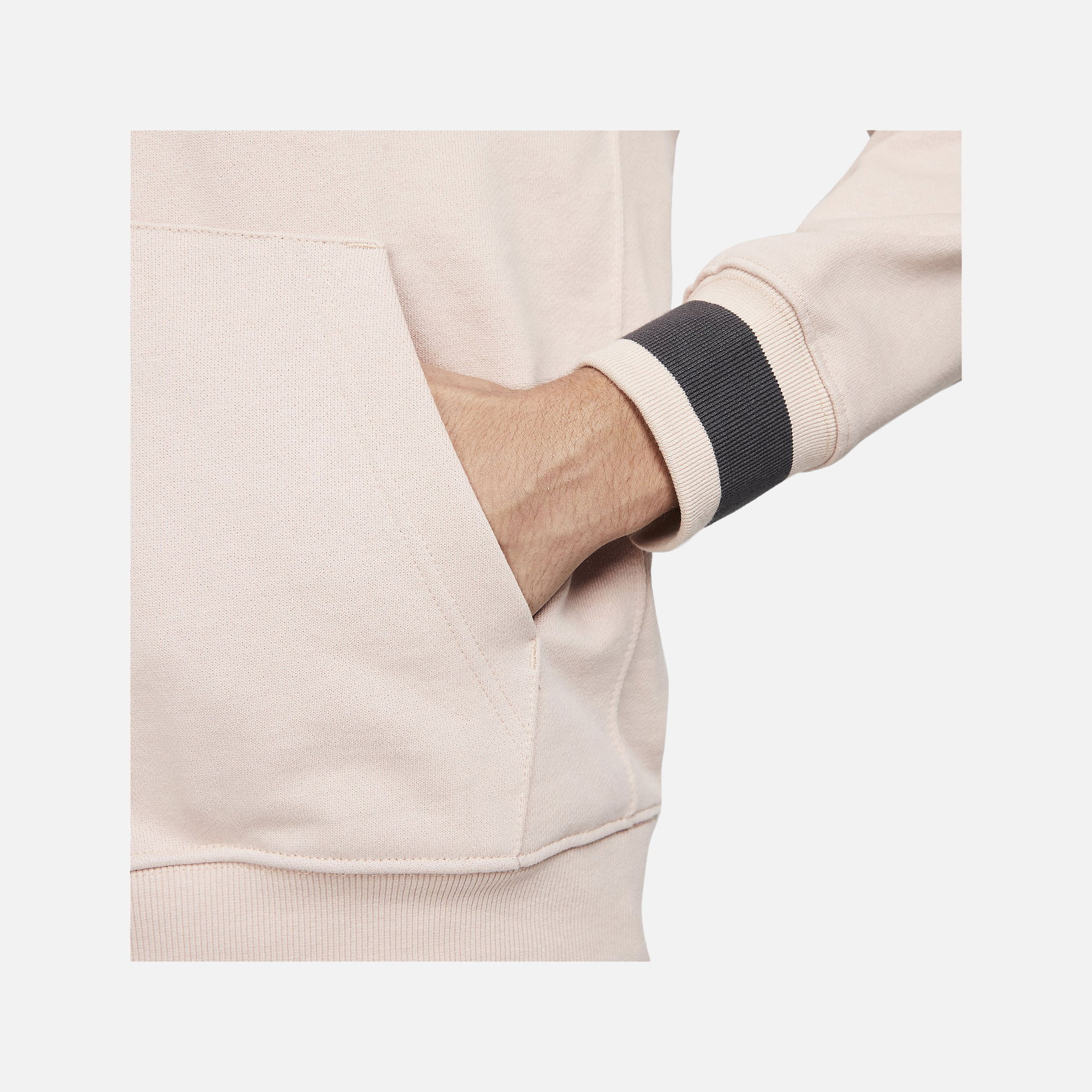 Nike Sportswear Retro Fleece Pullover Hoodie Erkek Sweatshirt