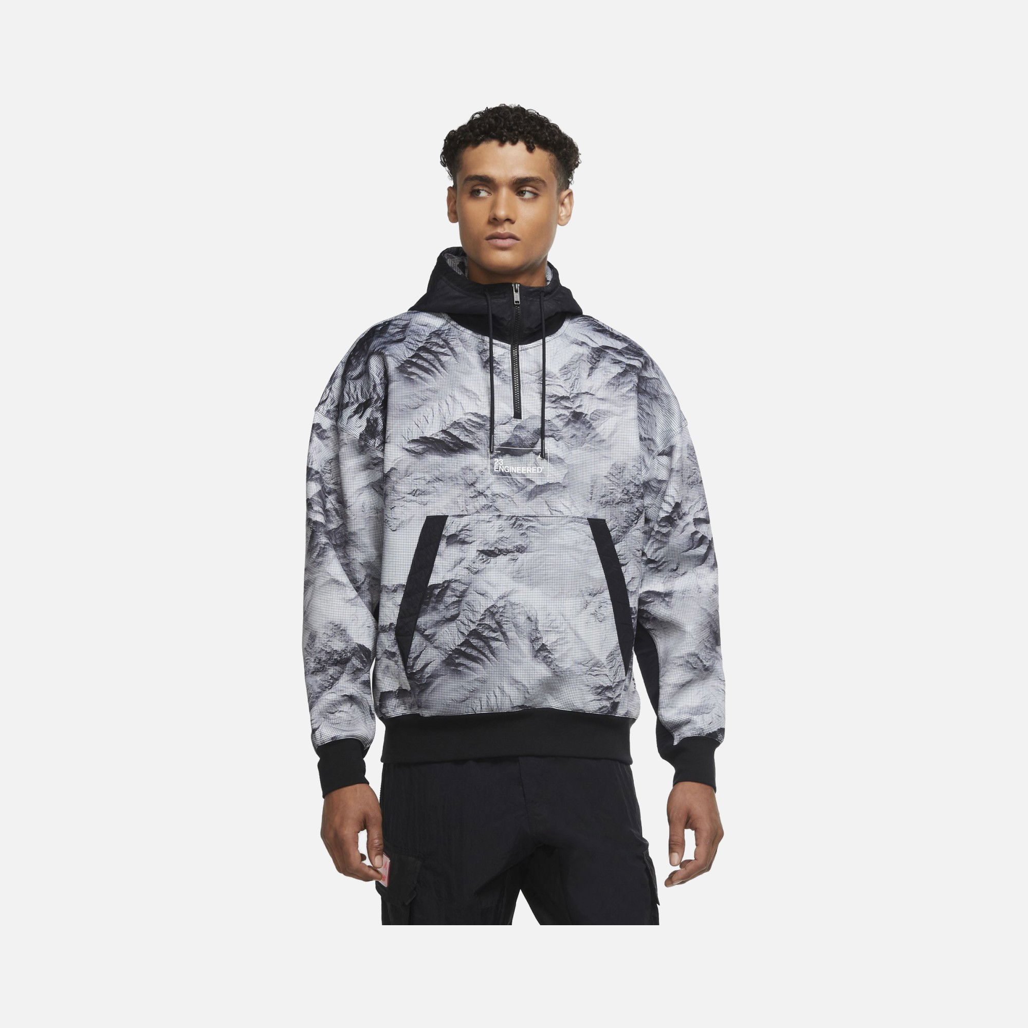 Nike Jordan 23 Engineered Printed Pullover Hoodie Erkek Sweatshirt
