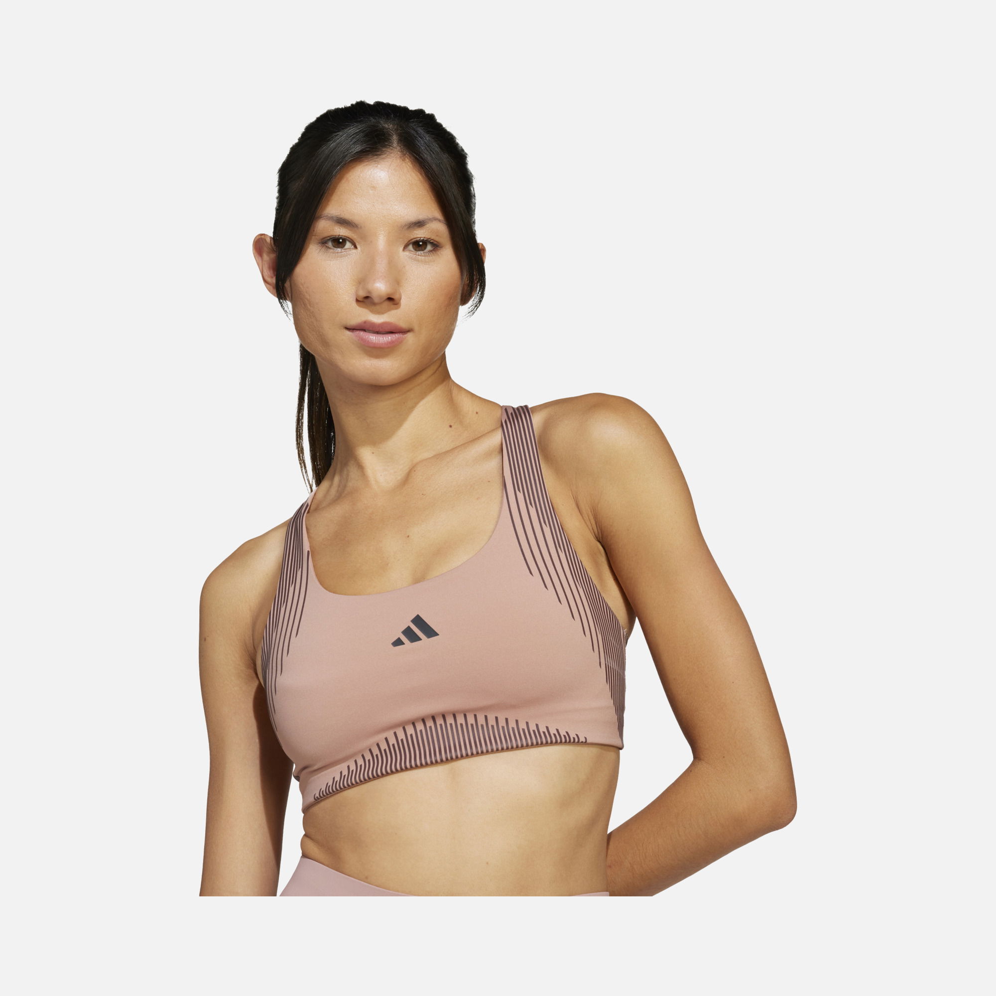 adidas Climacool Powerimpact Luxe LYCRA® & Adimove Fabric Medium-Support Pro Series Gym & Training Kadın Bra