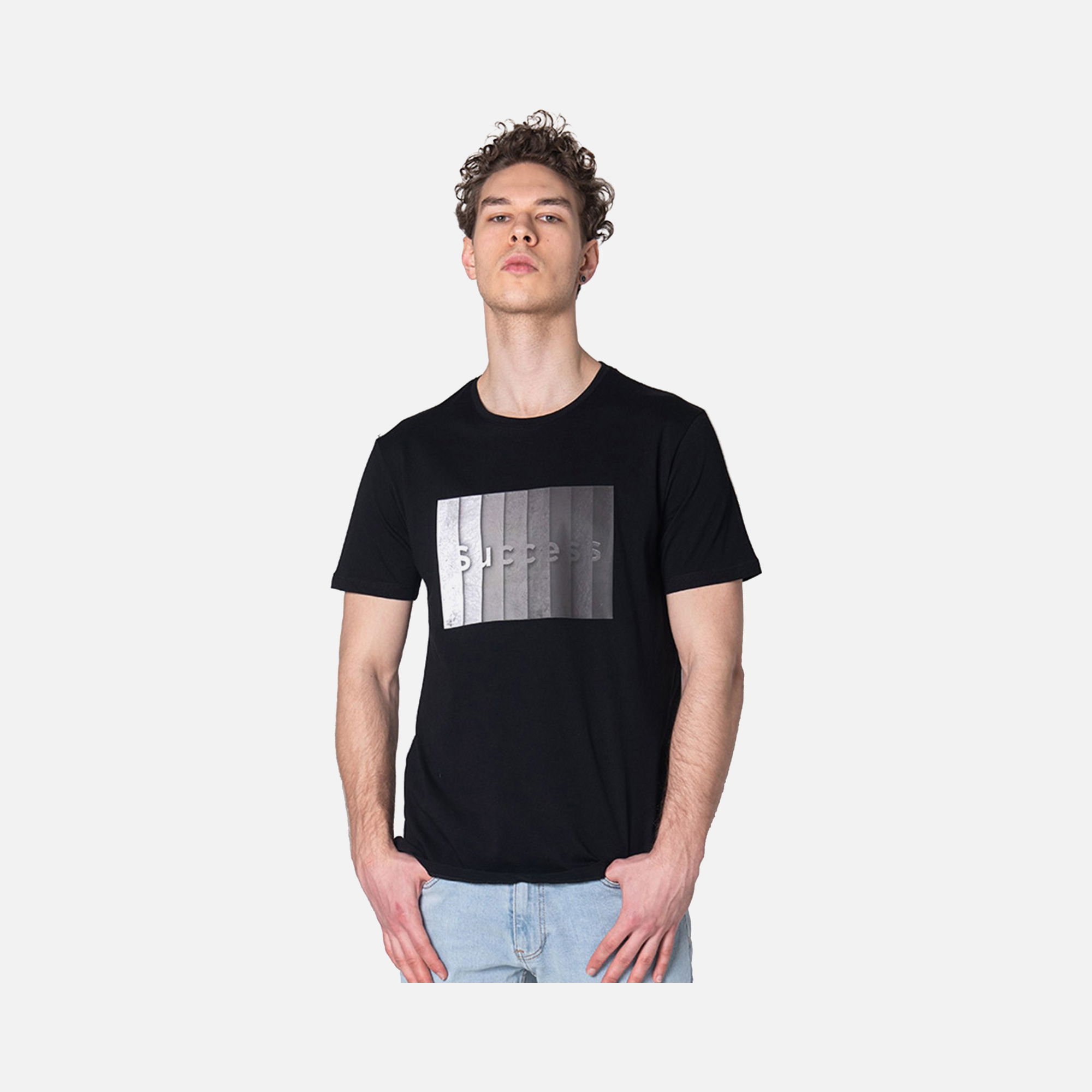 John Frank Success Cool Short-Sleeve Erkek Tişört