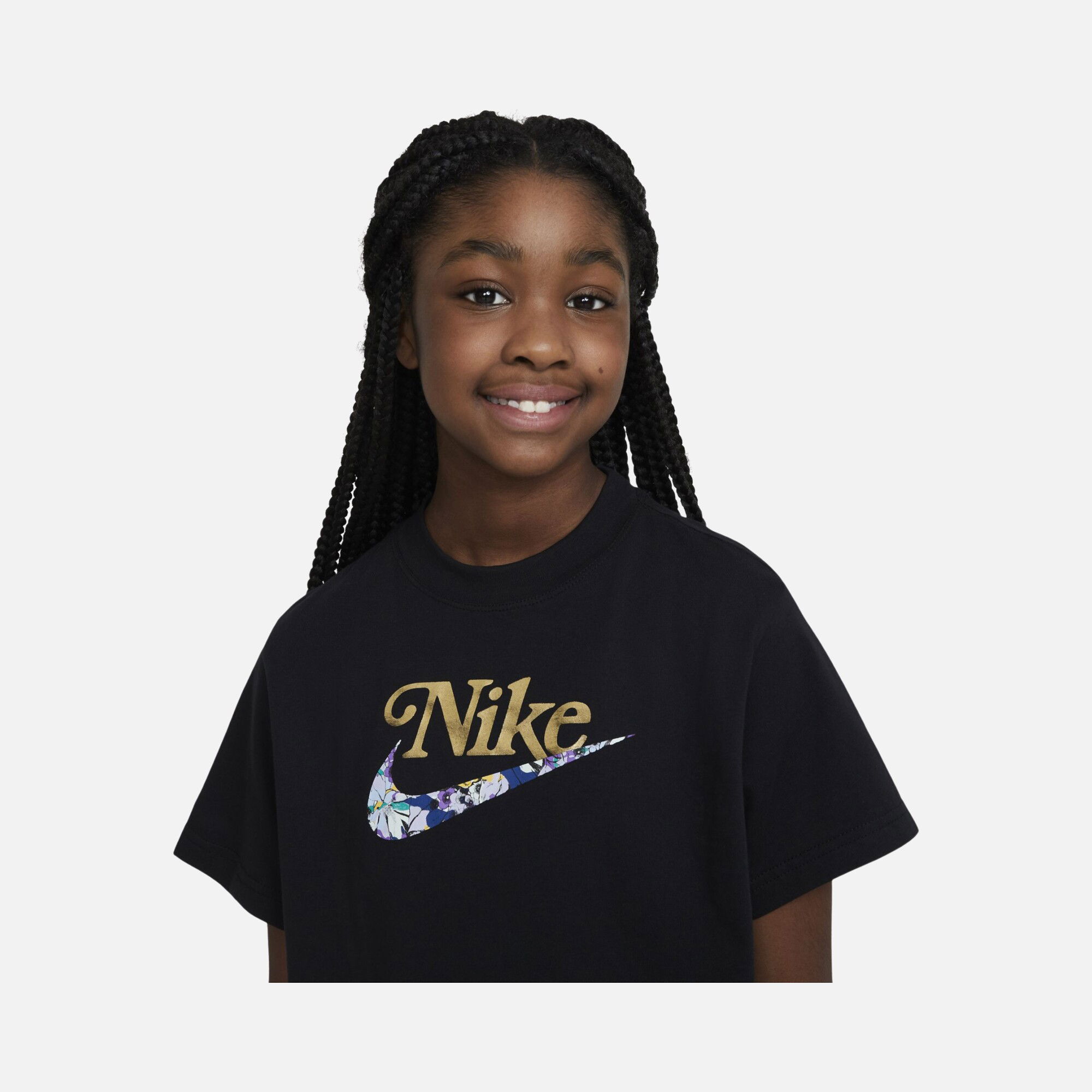 Nike Sportswear Boxy Energy (Girls') Short-Sleeve Çocuk Tişört