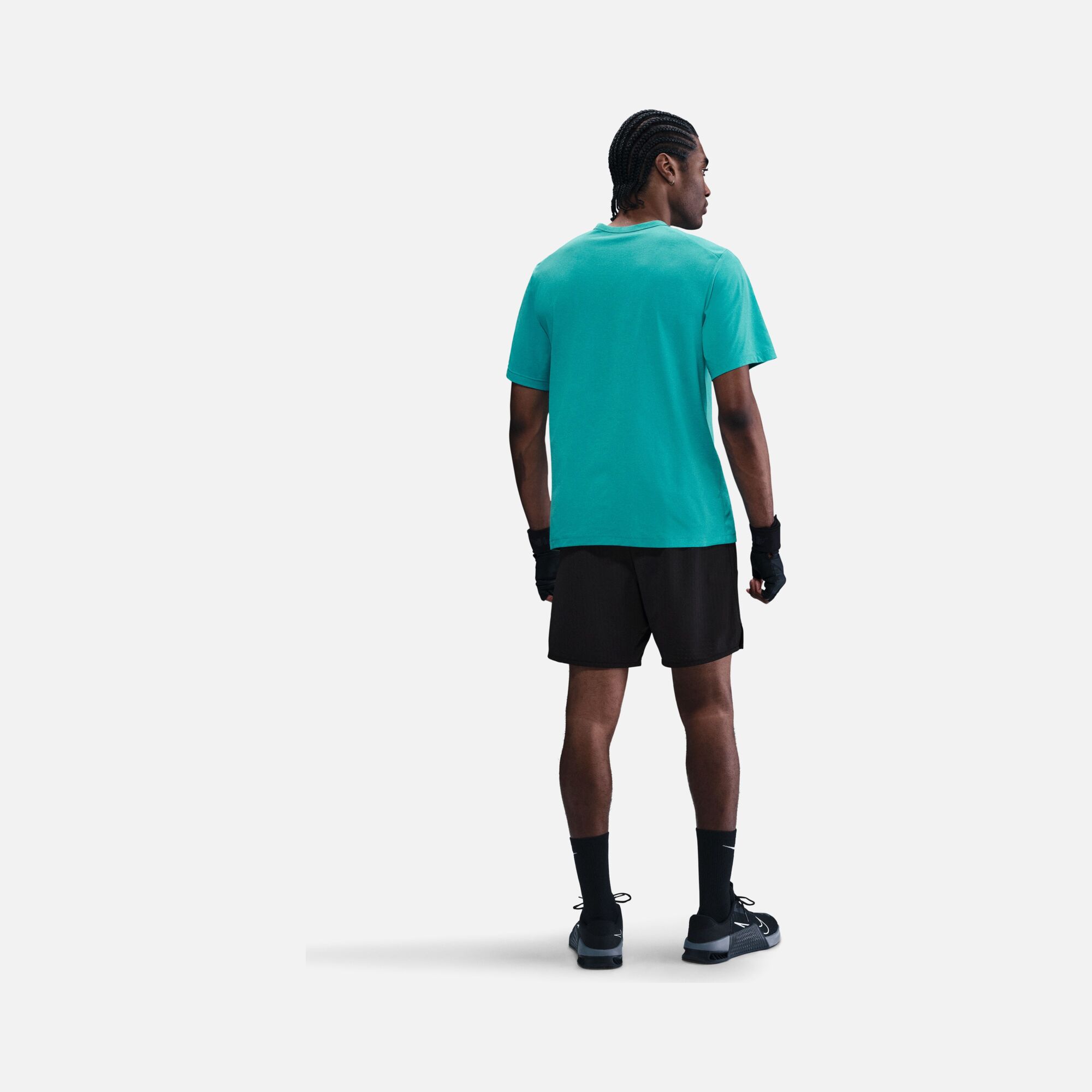 Nike Dri-Fit UV Hyverse Versatile Fitness Training Short-Sleeve Erkek Tişört